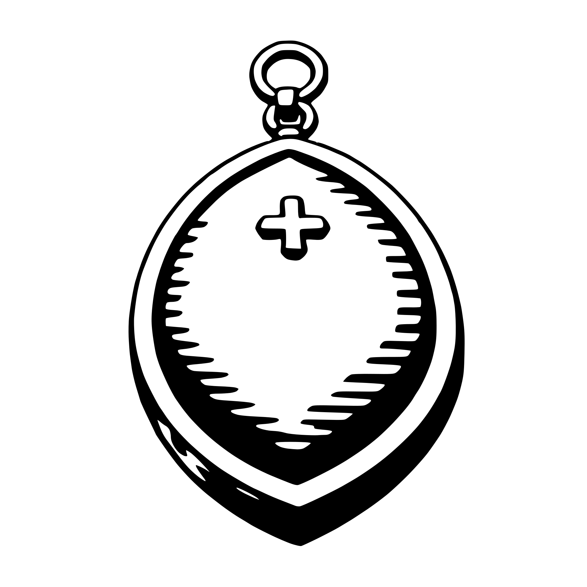 AI-generated SVG of 'locket'