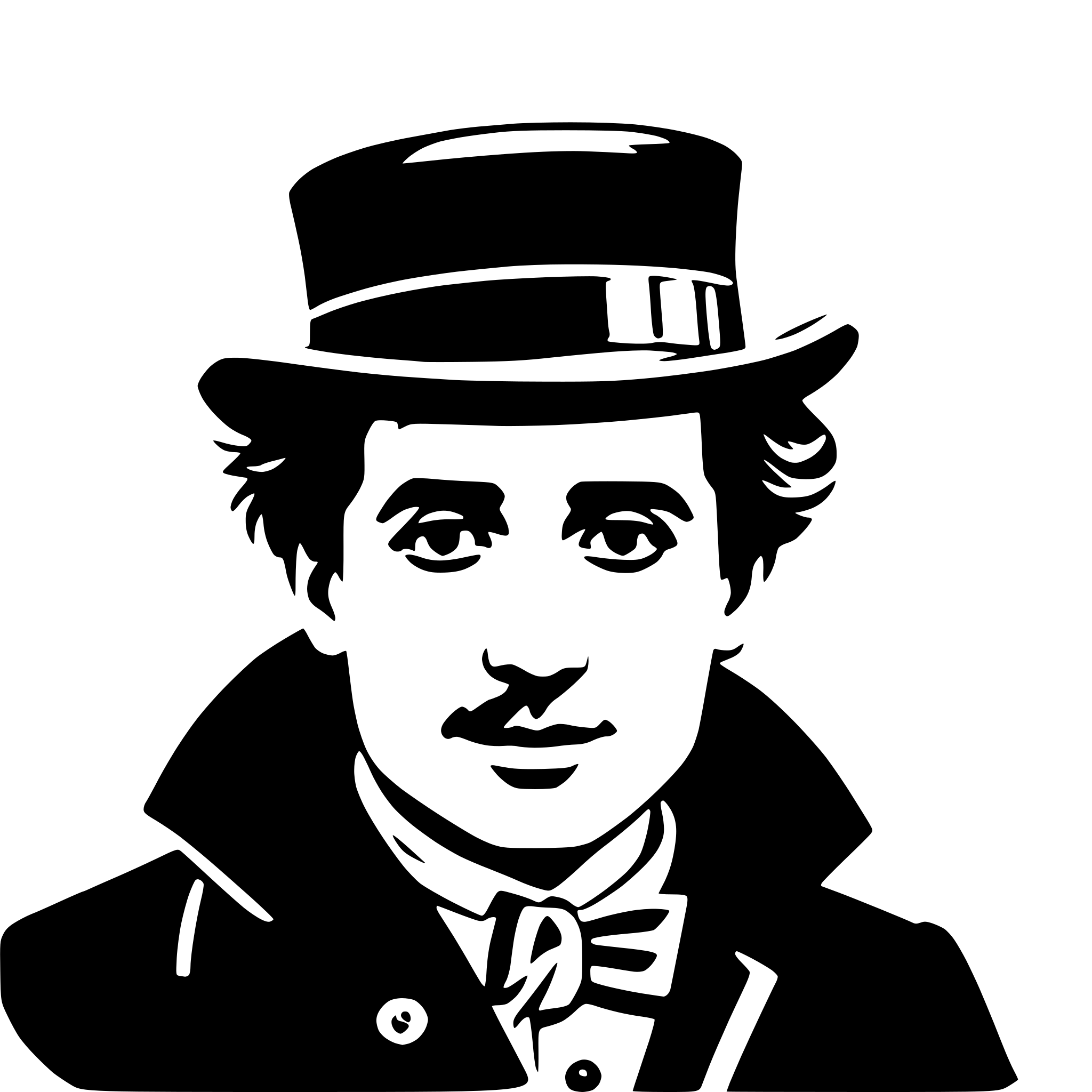 AI-generated SVG of a charlie chaplin