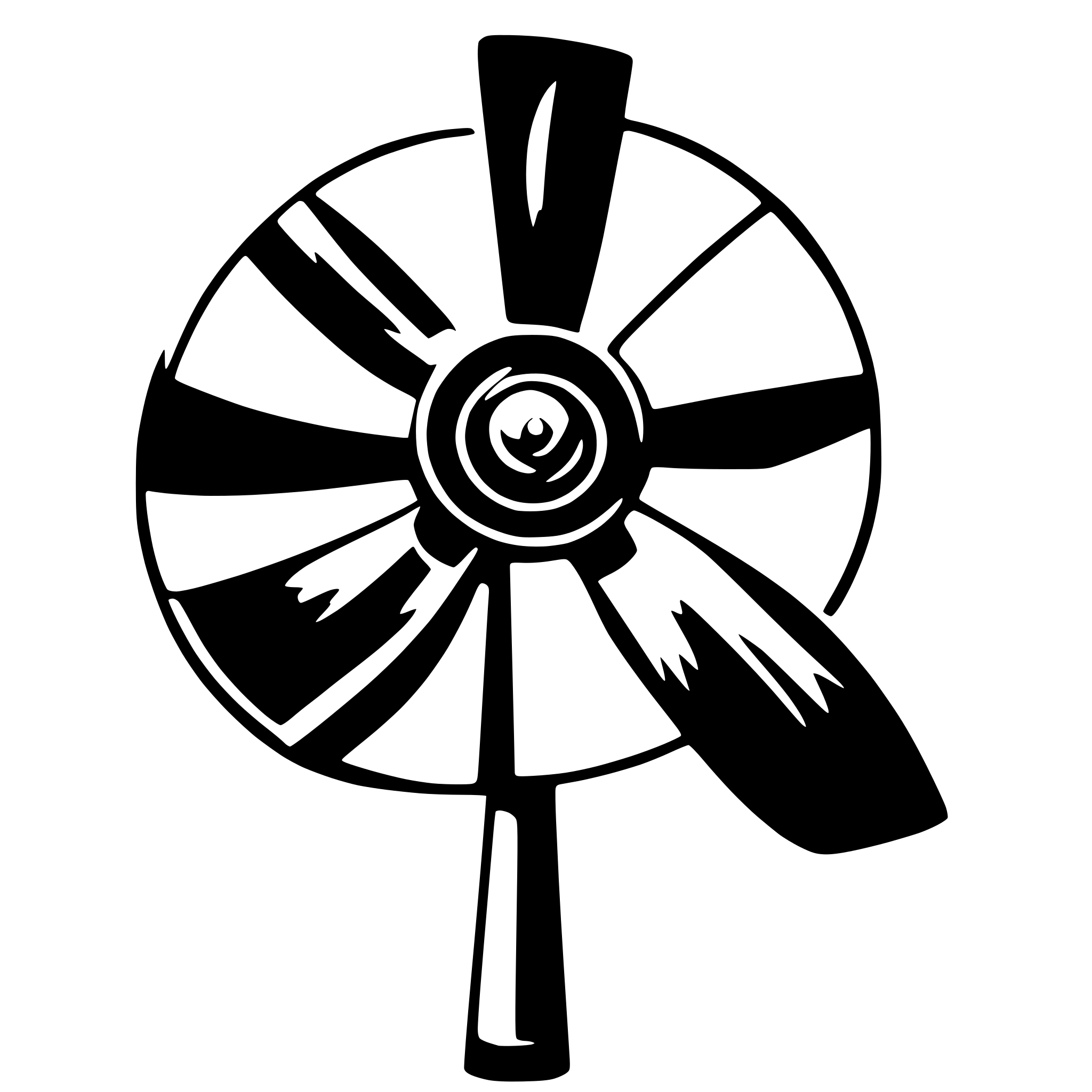 AI-generated SVG of 'Fan'