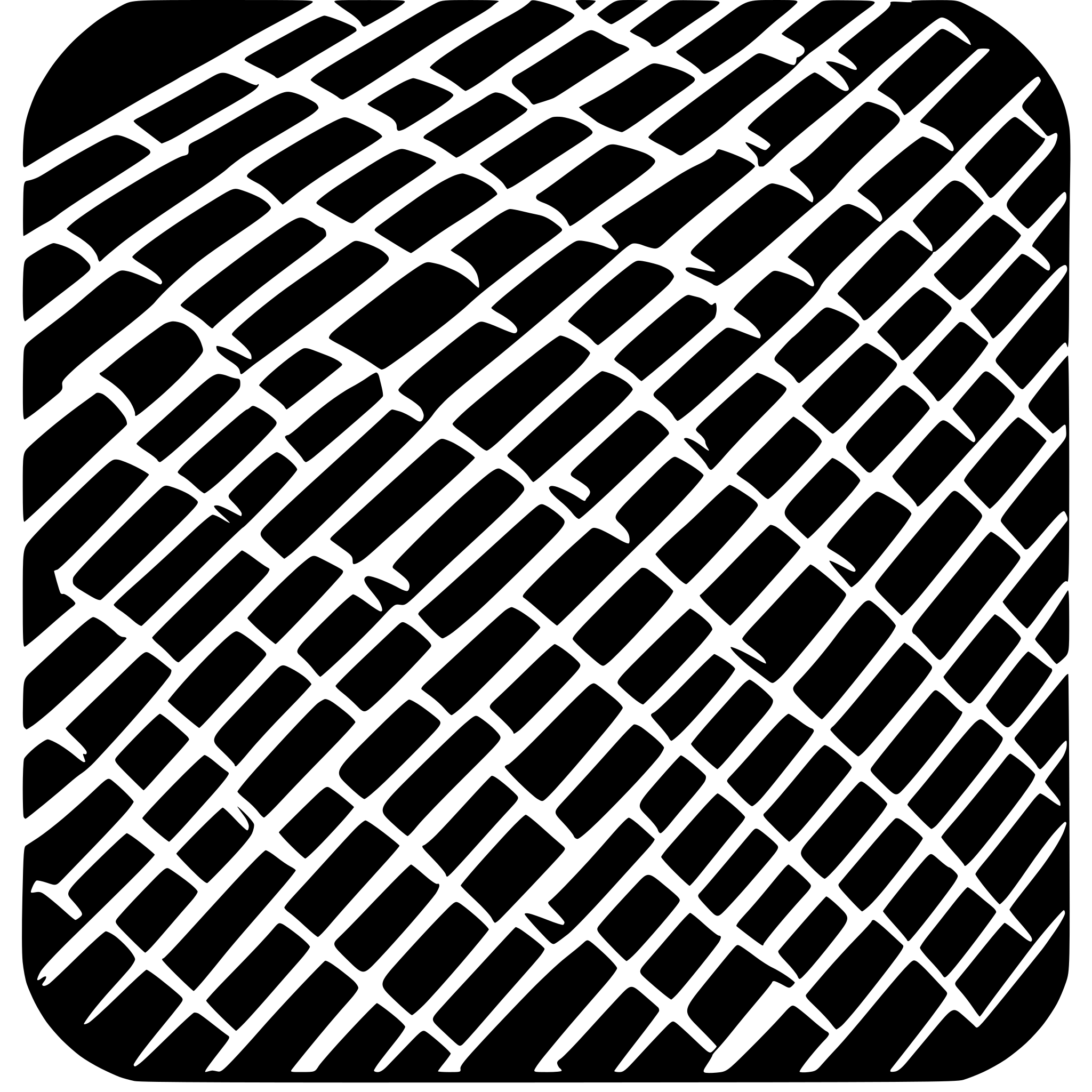 AI-generated SVG of 'brick wall'