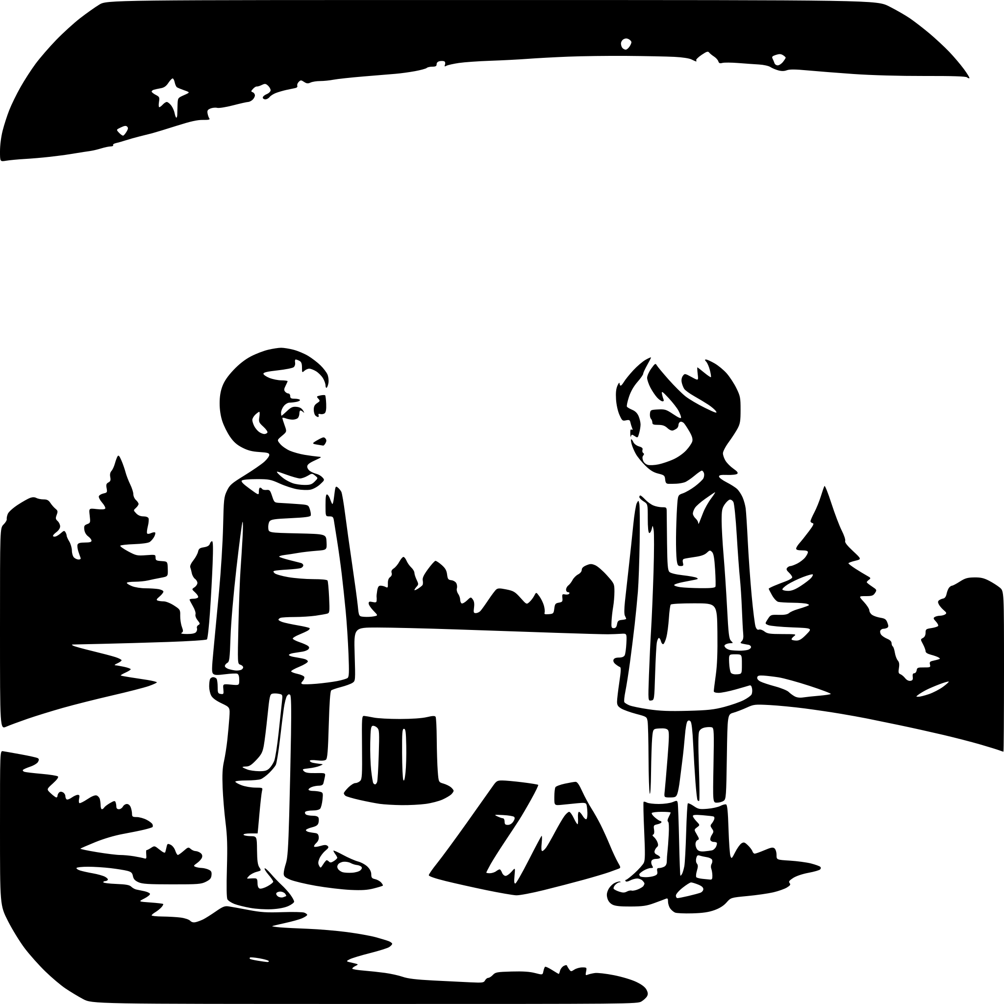 AI-generated SVG of 'Stargazing'