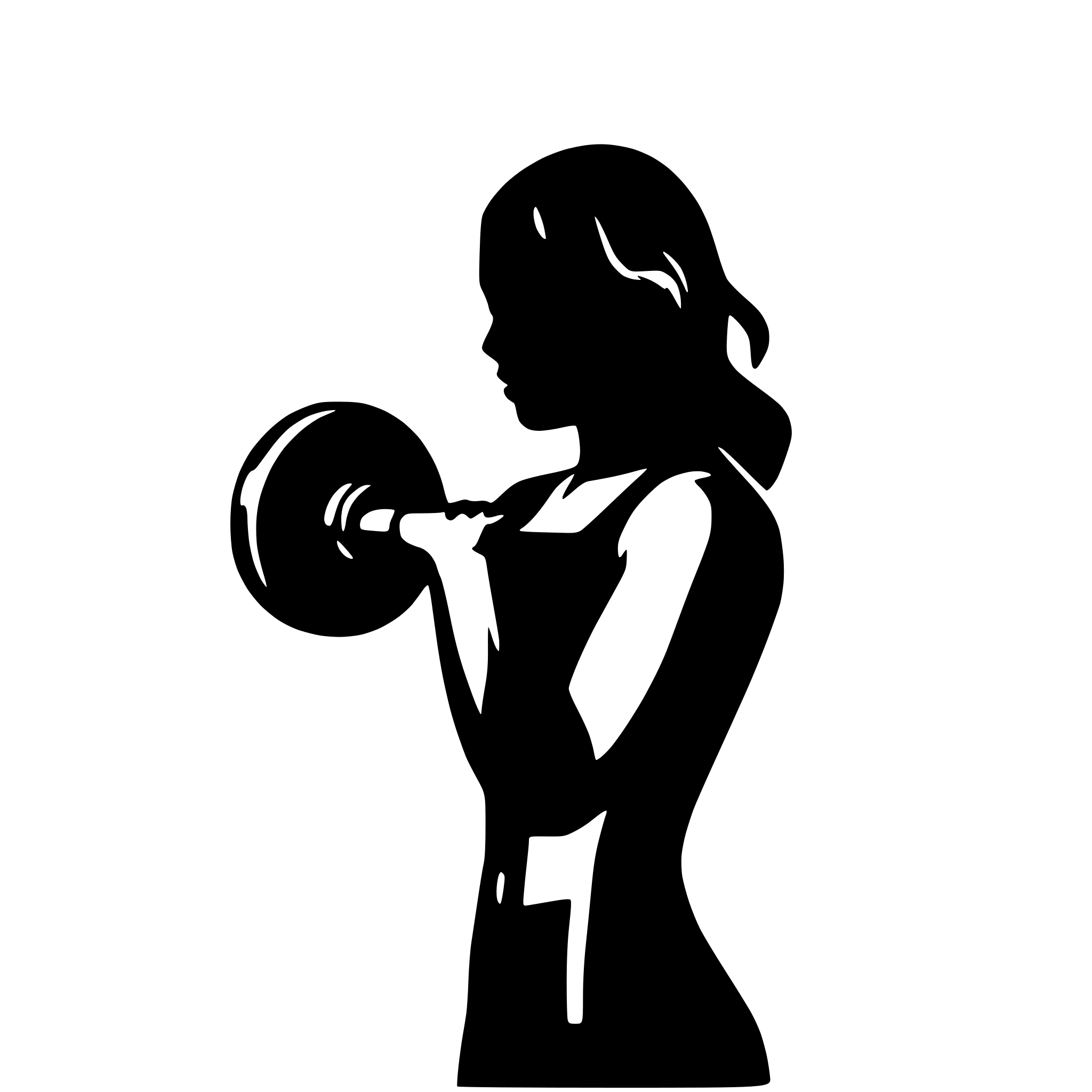 AI-generated SVG of a dumbell