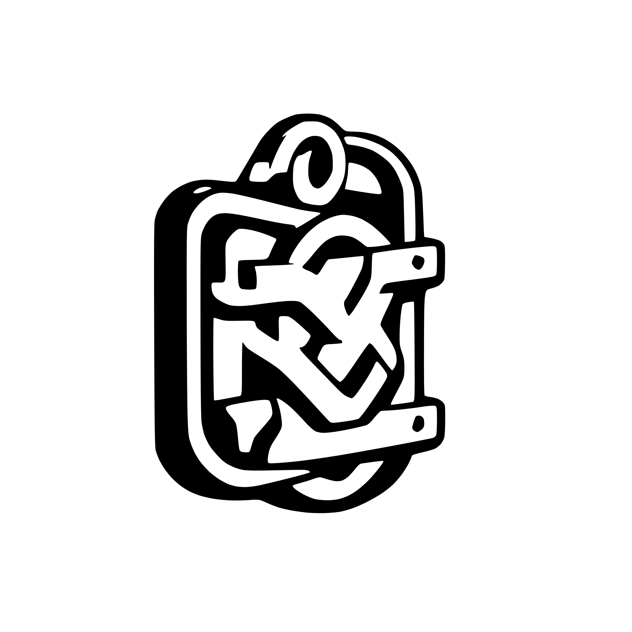 AI-generated SVG of a plugin icon heavy chain link