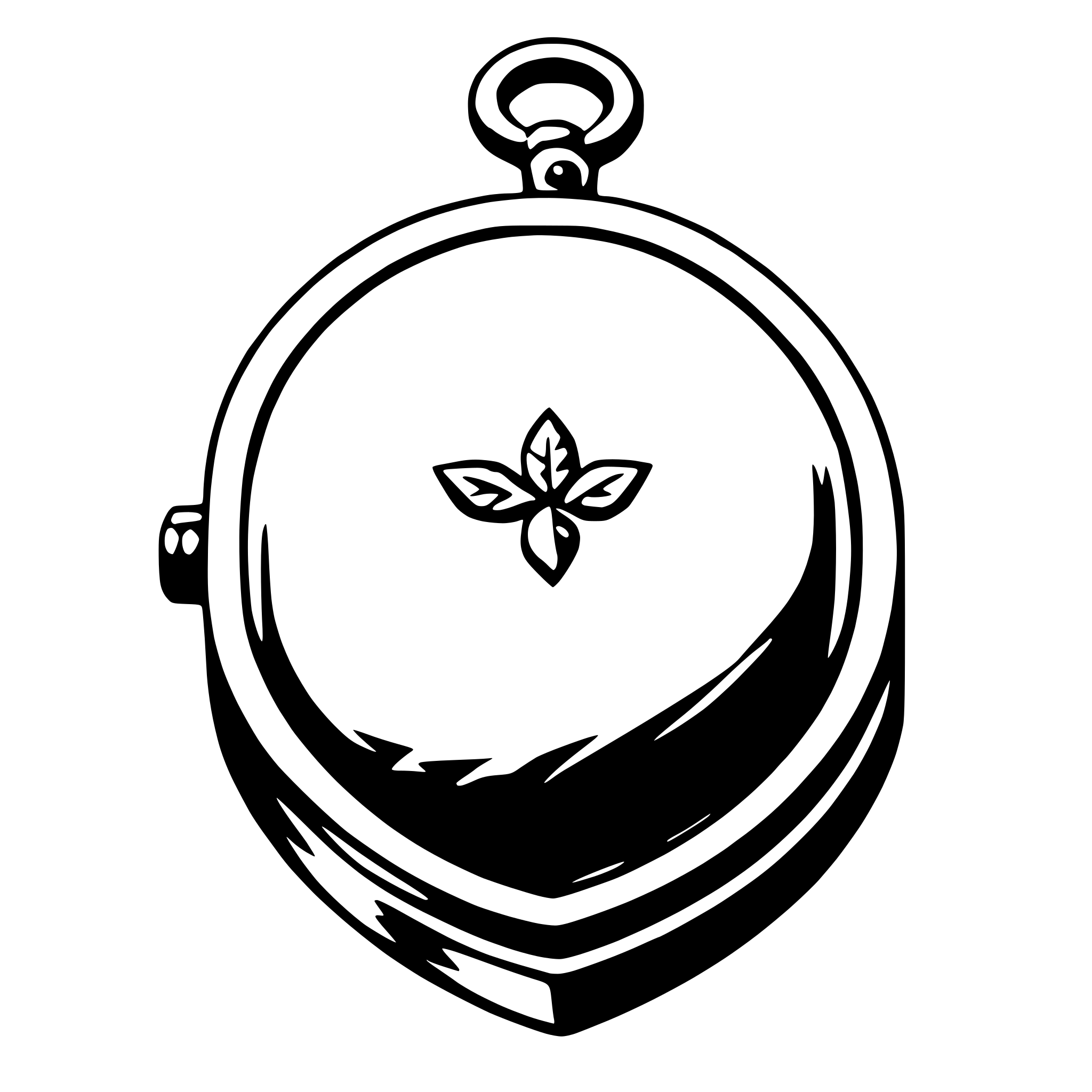 AI-generated SVG of 'locket'