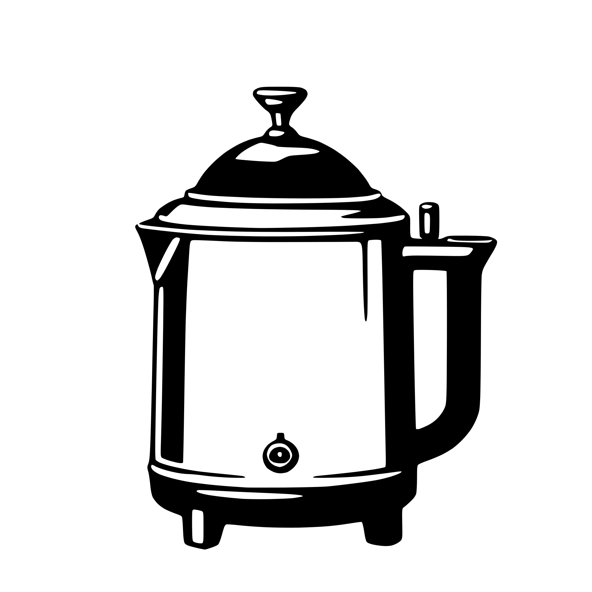 AI-generated SVG of 'kettle'