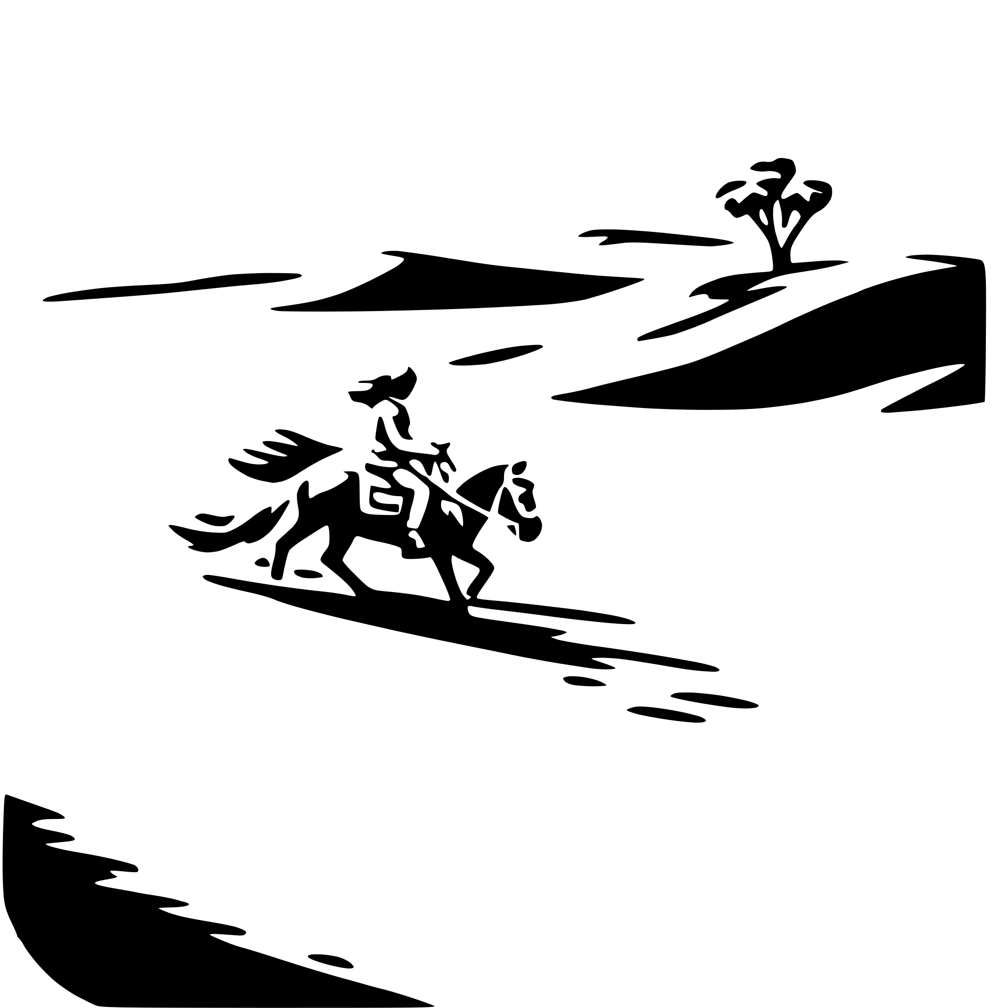 AI-generated SVG of 'riding sand dunes'