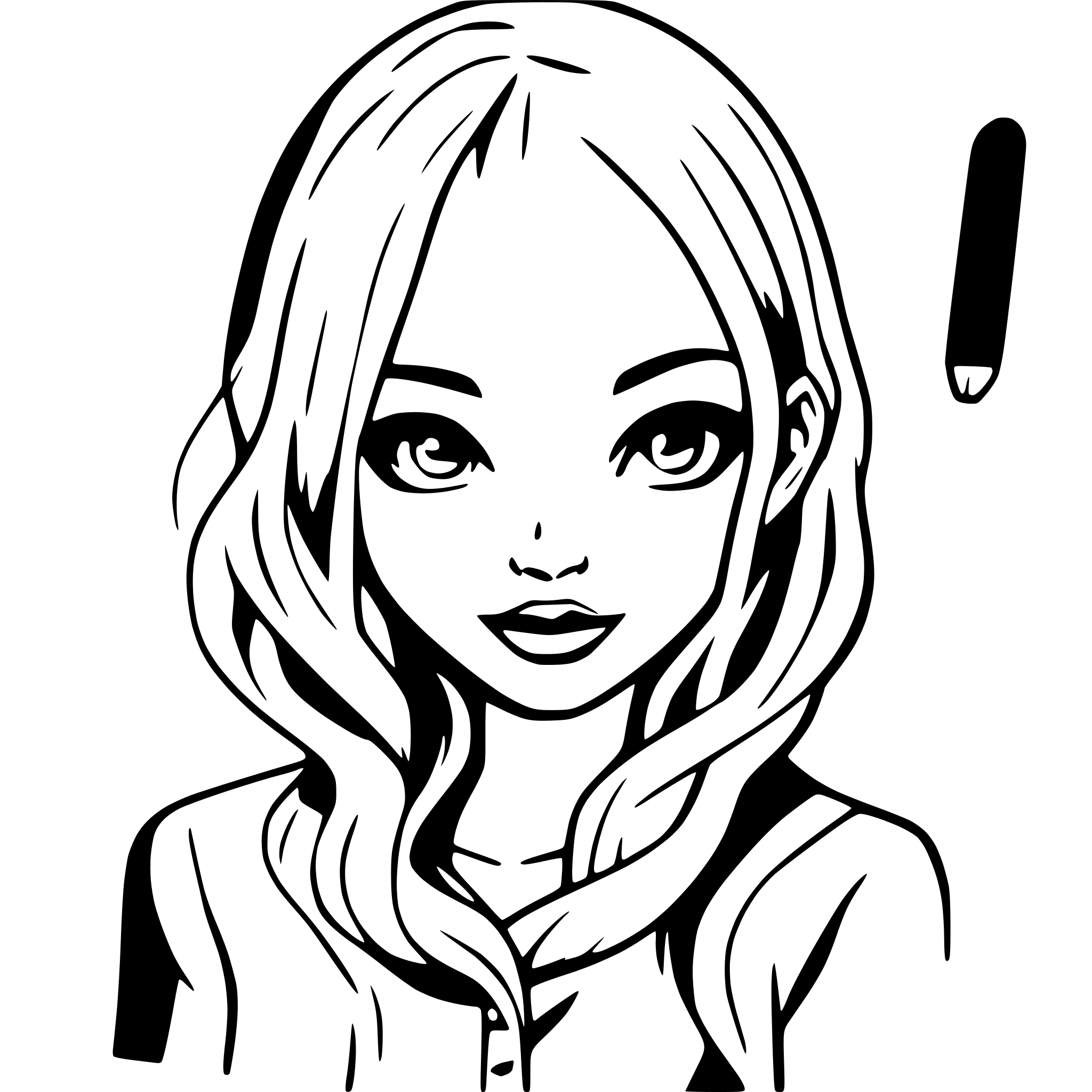 AI-generated SVG of a wanted