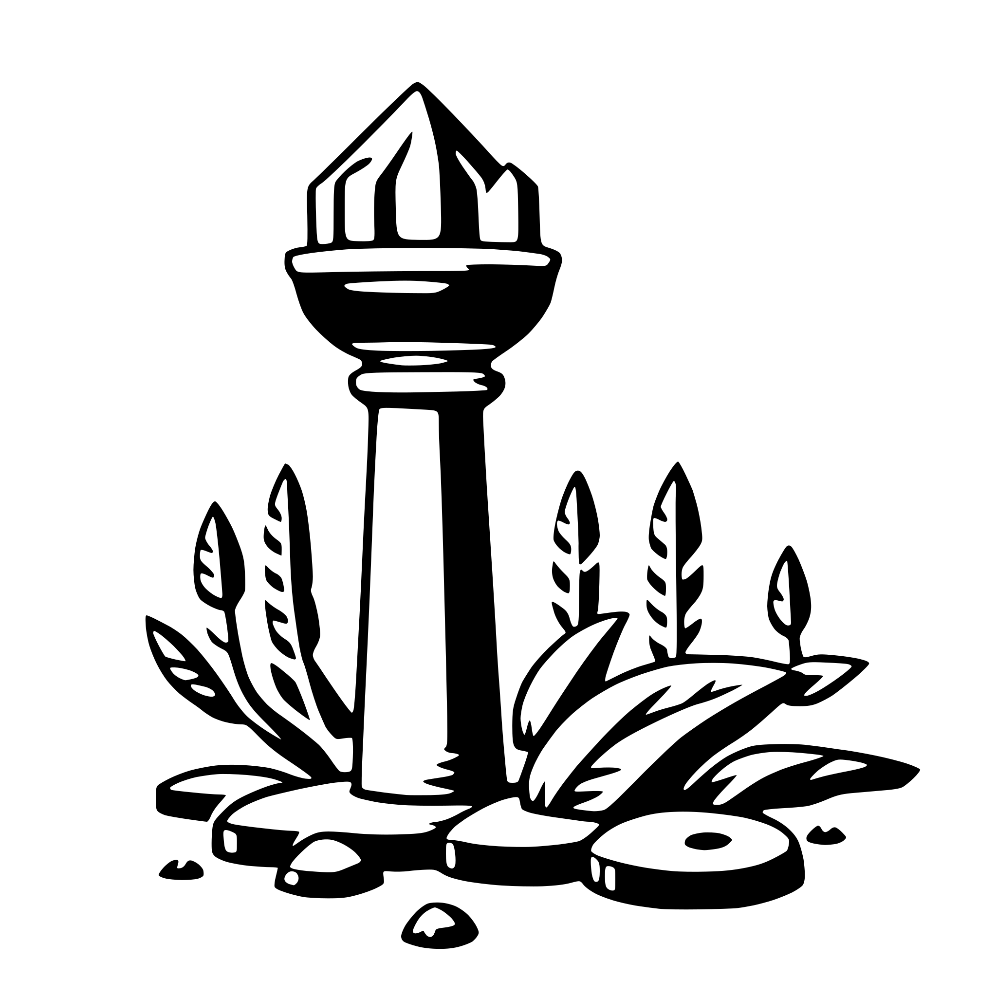AI-generated SVG of a geb
