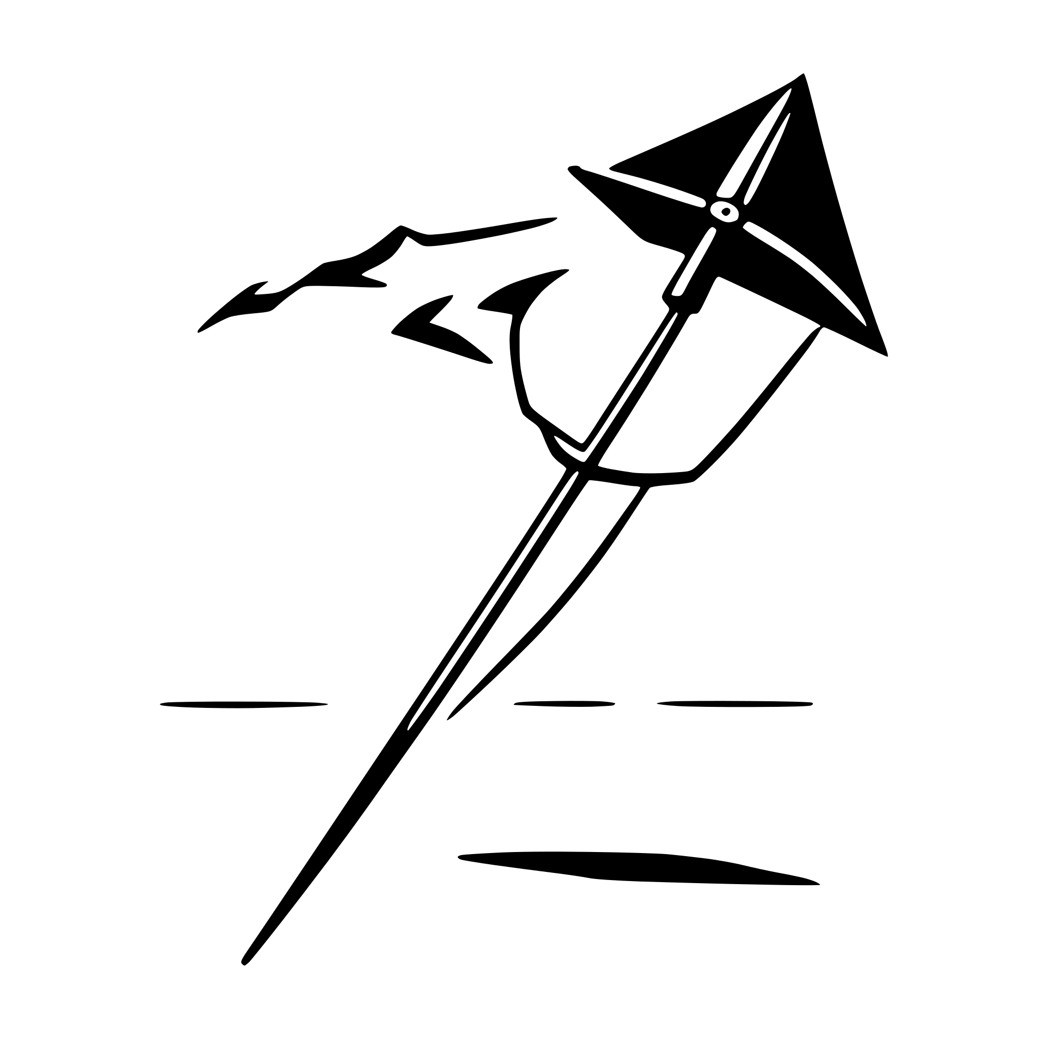 AI-generated SVG of a kite