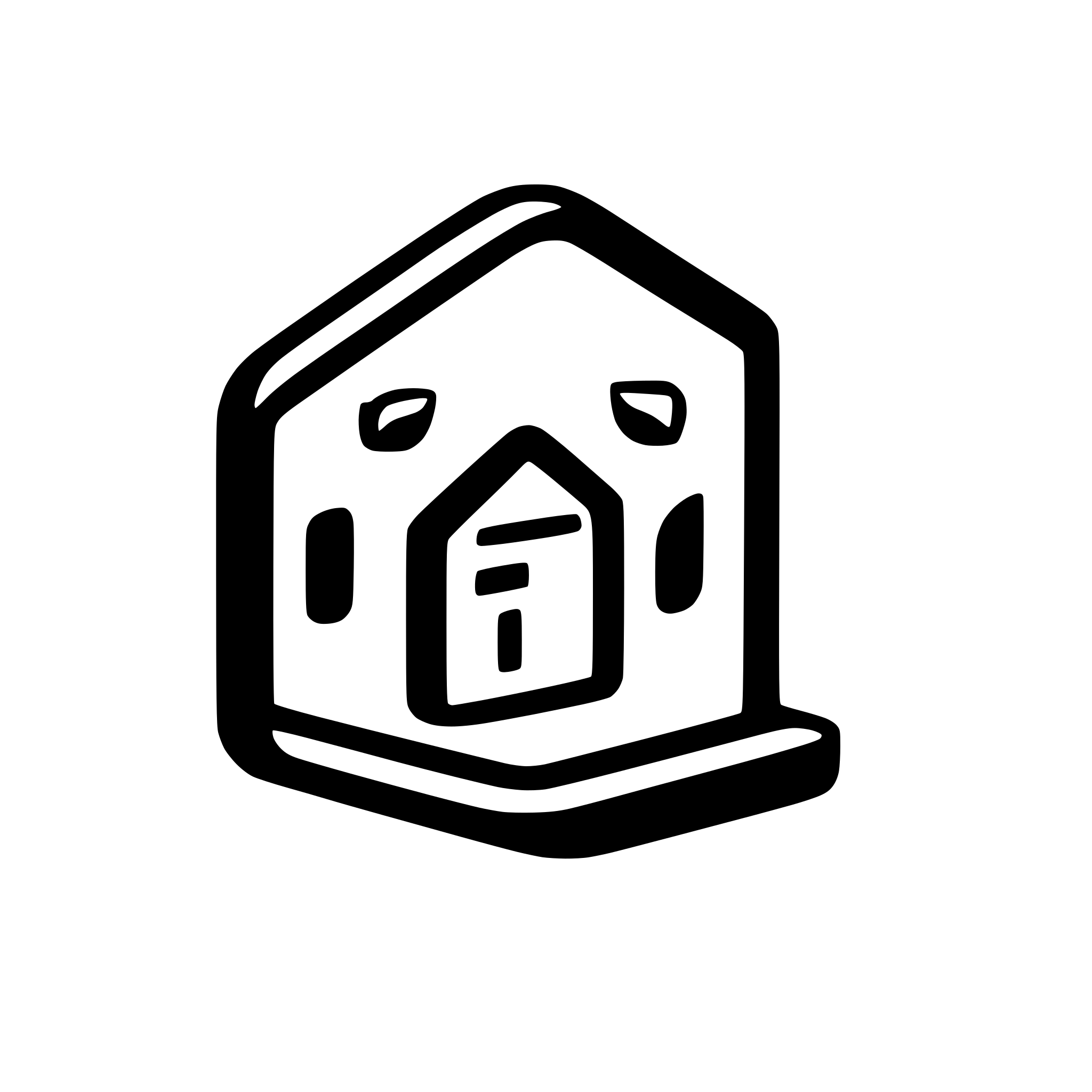 AI-generated SVG of 'property very simple icon'