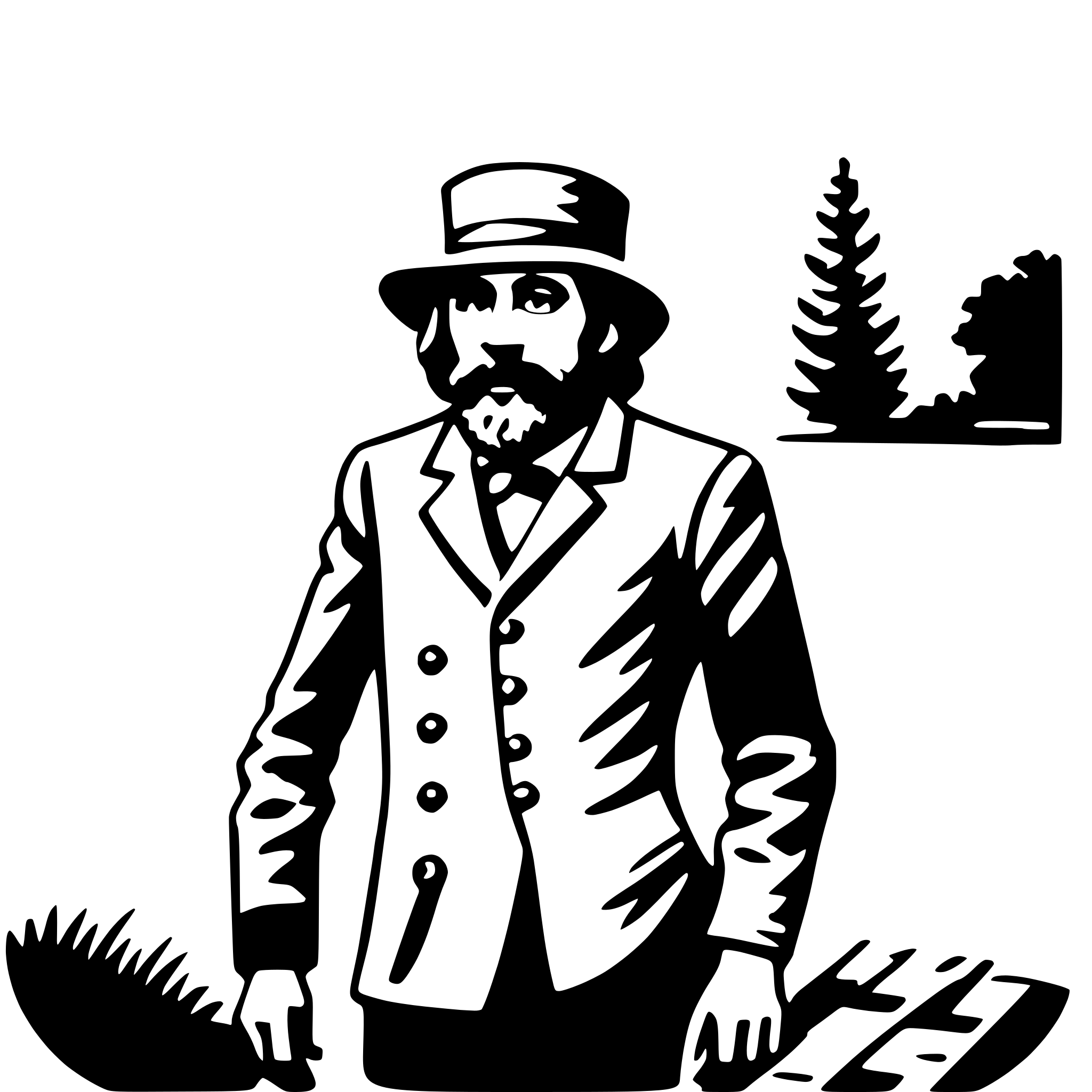 AI-generated SVG of a claude monet