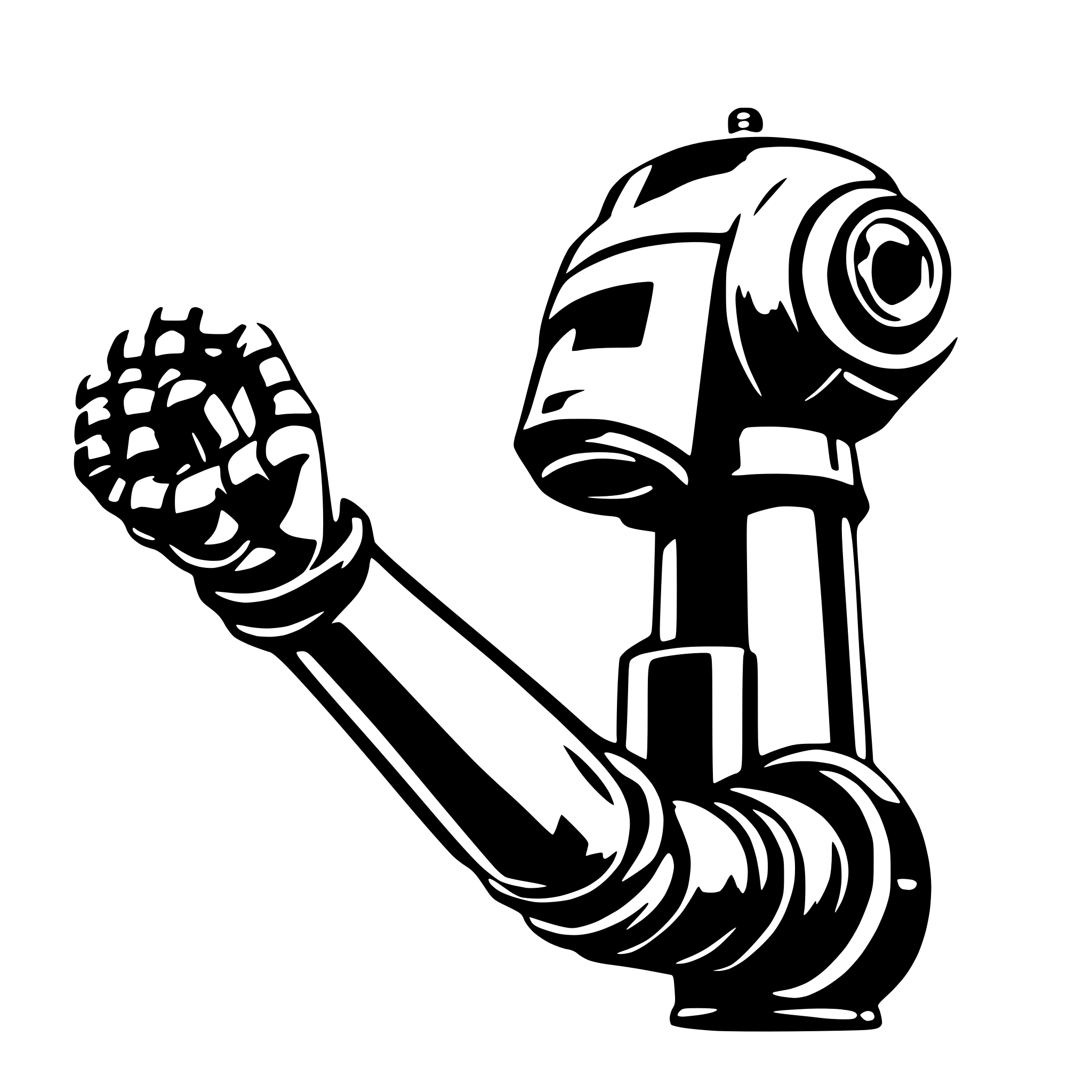 AI-generated SVG of 'robot arm'