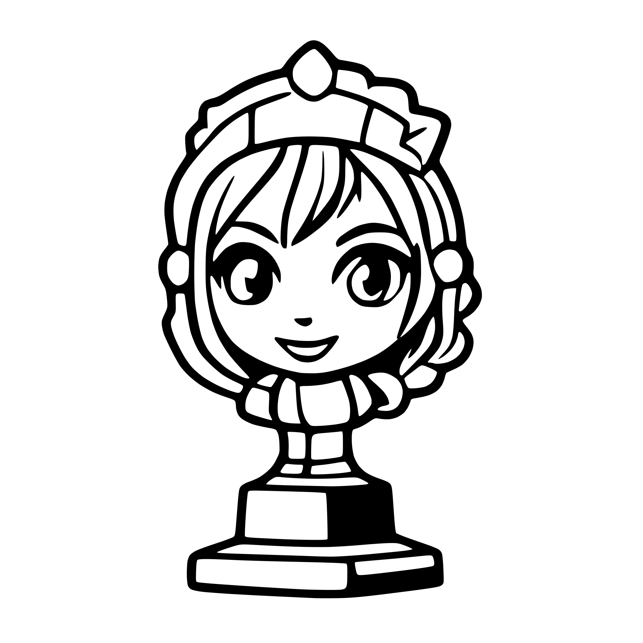AI-generated SVG of a An icon for trophy road in the mobile game