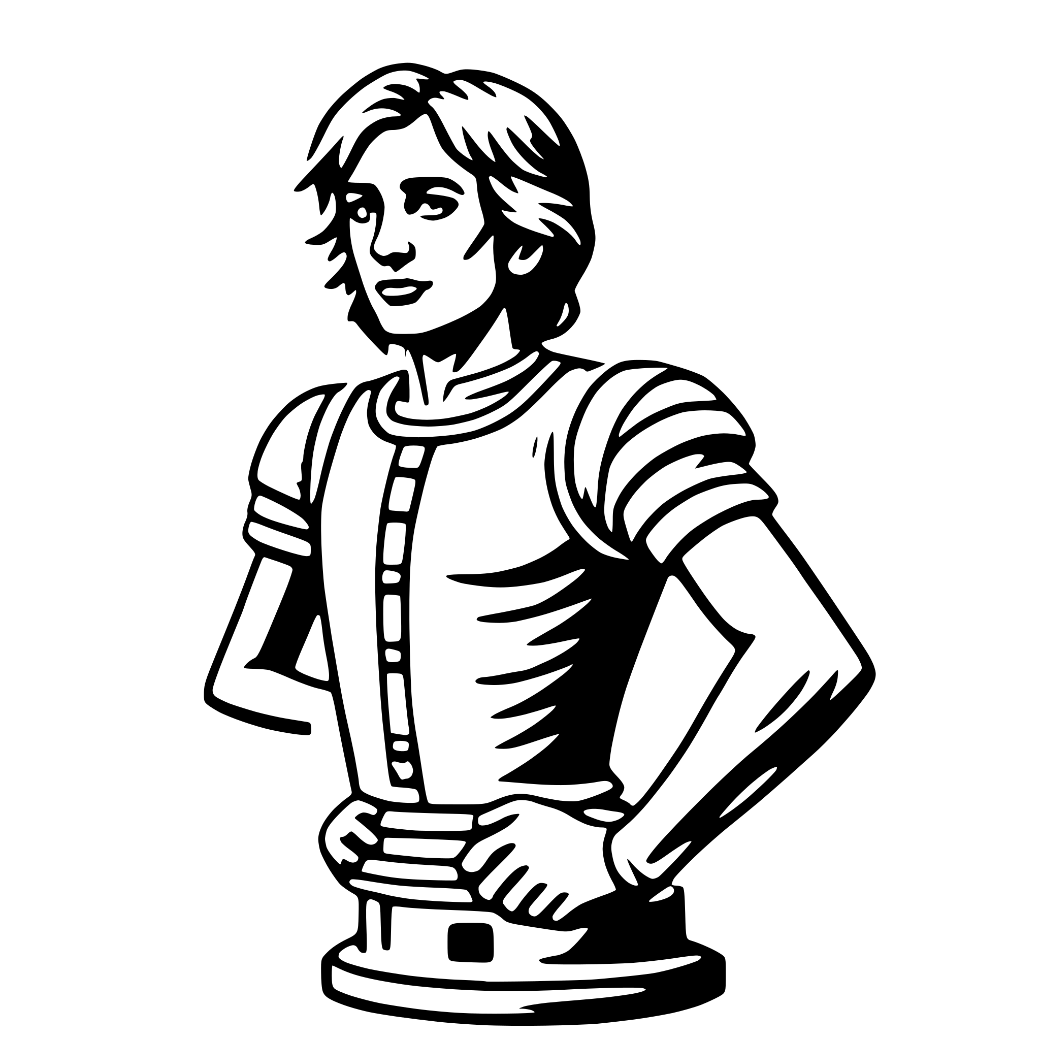 AI-generated SVG of 'atlas'