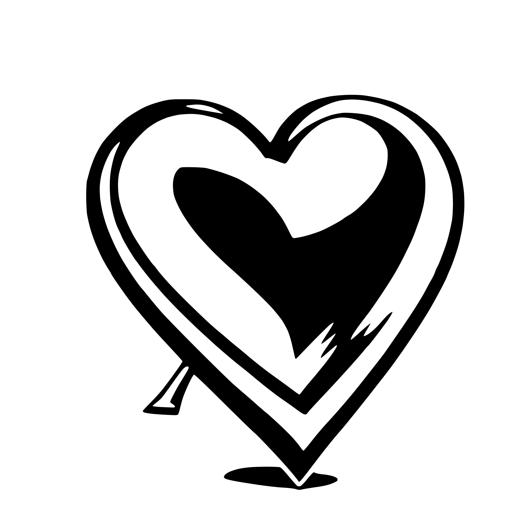 AI-generated SVG of a valentine's heart