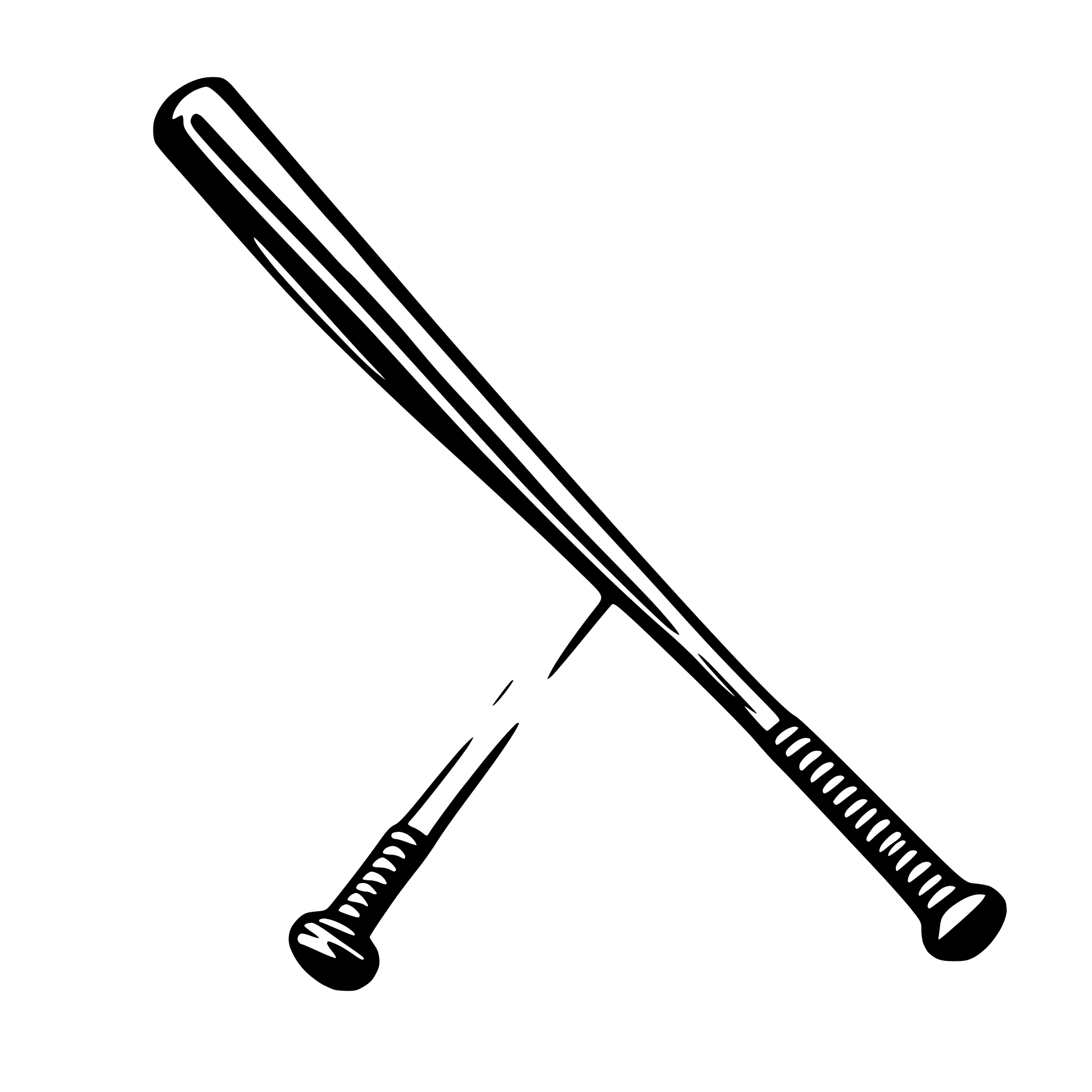 AI-generated SVG of a baseball bat