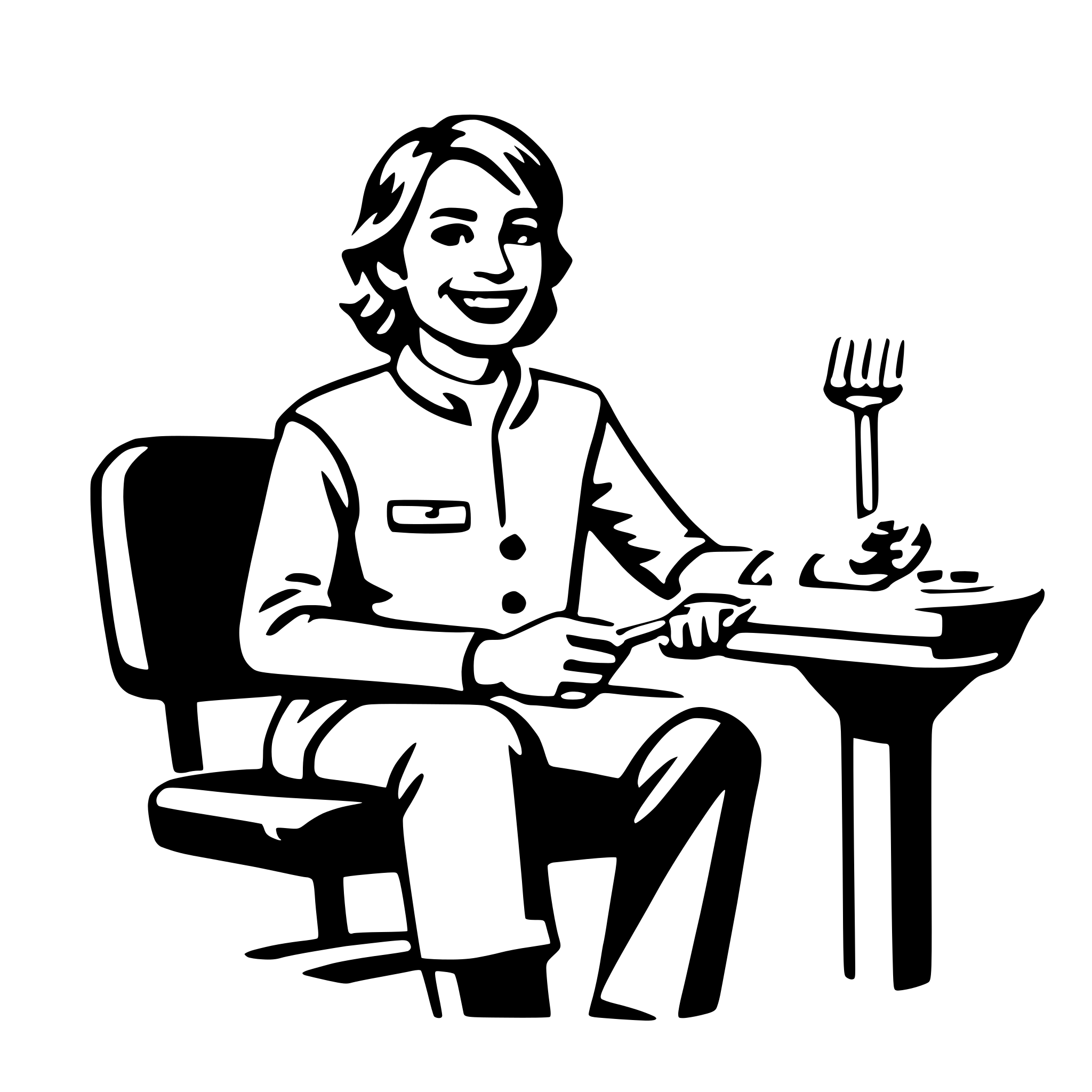 AI-generated SVG of 'dentist'