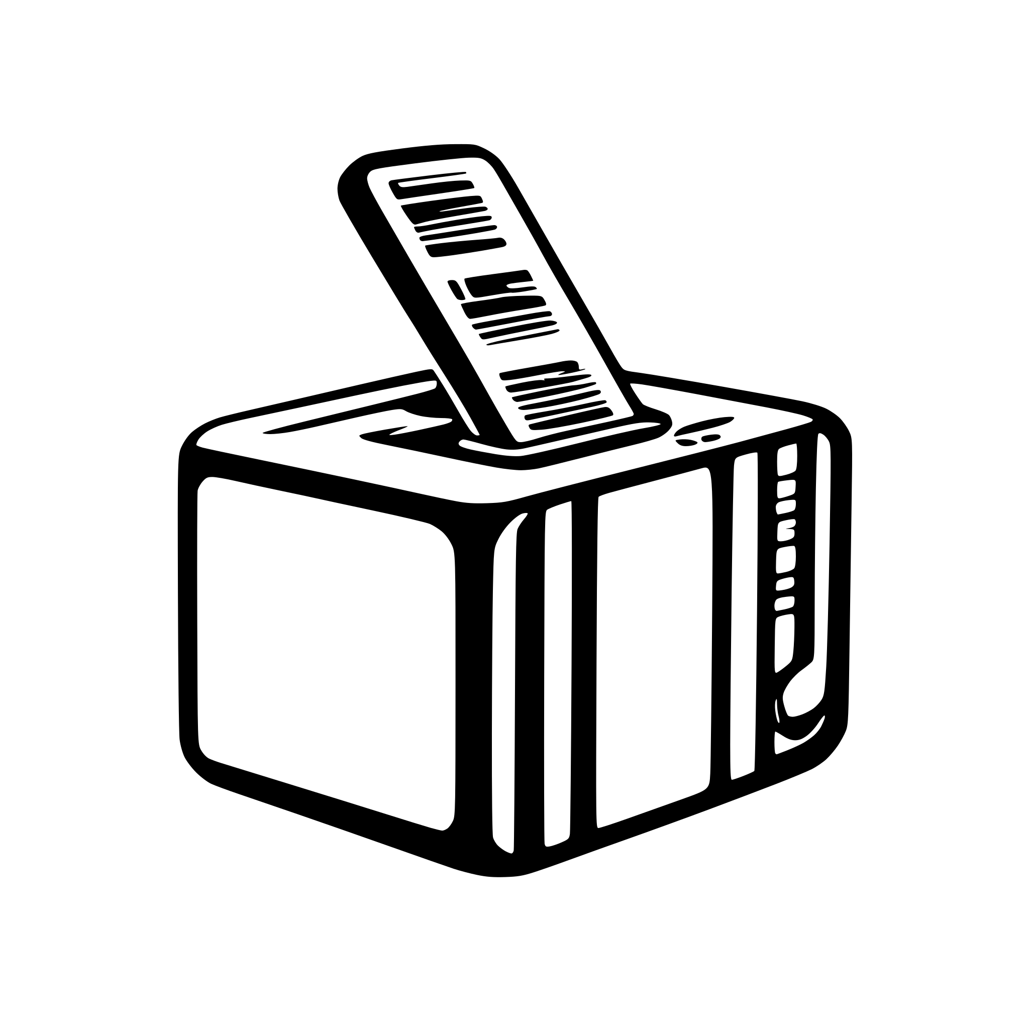 AI-generated SVG of a a smartphone scanning a barcode on a parcel AI-generated SVG of a a smartphone scanning a barcode on a parcel