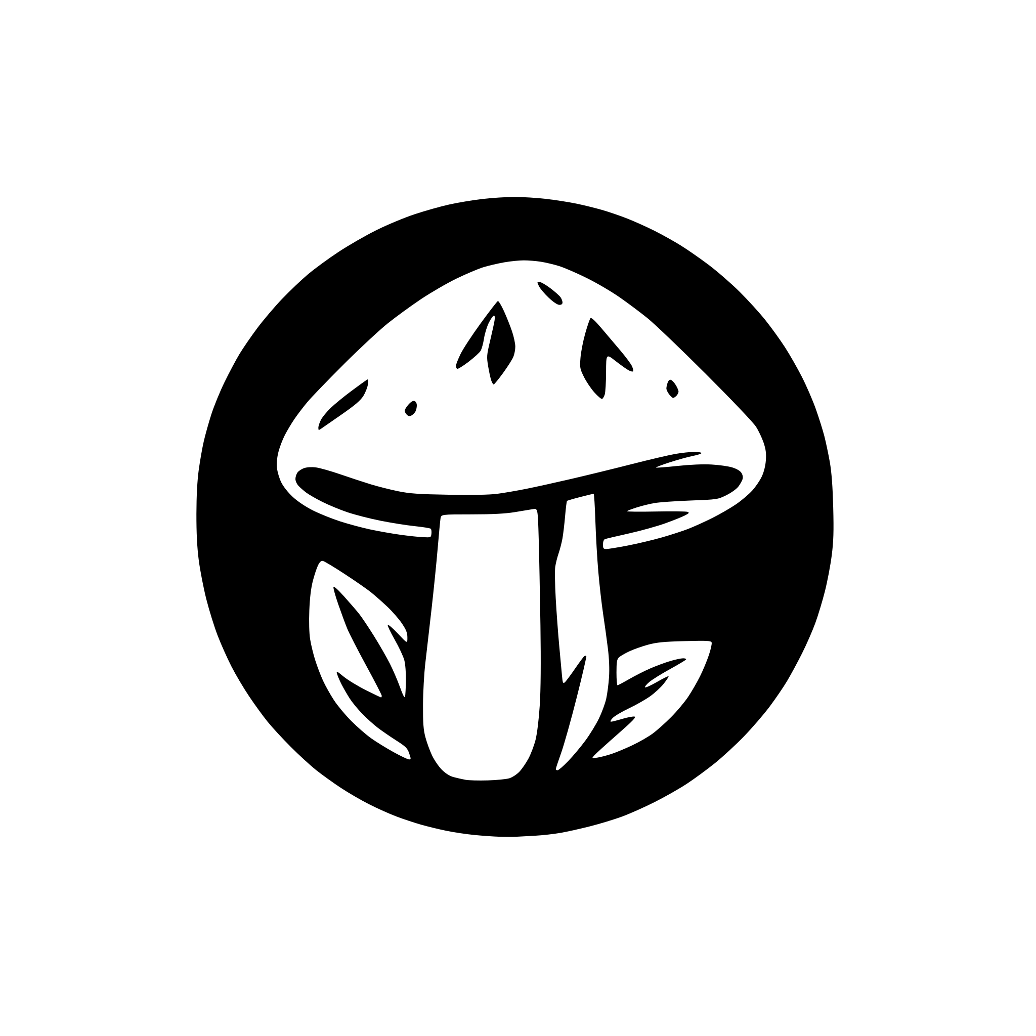 AI-generated SVG of a mushrooms