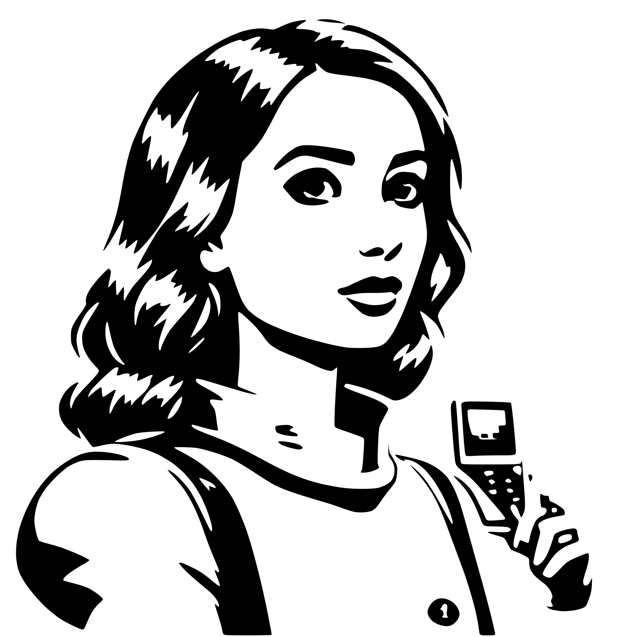 AI-generated SVG of 'women in tech'