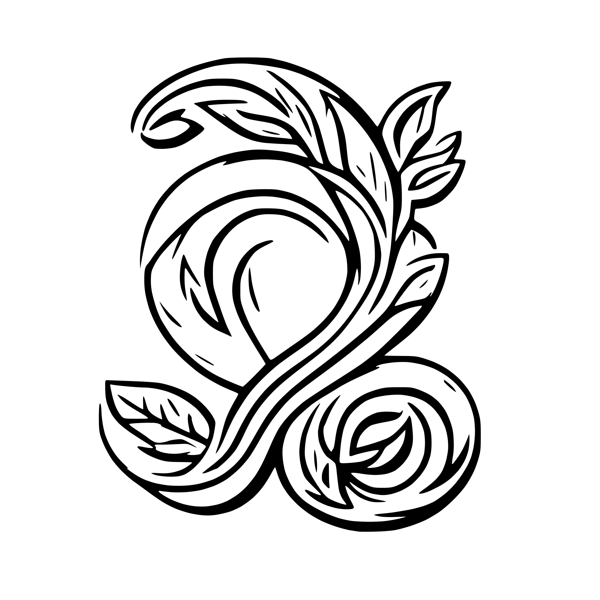 AI-generated SVG of a Combine pen with infinity symbol