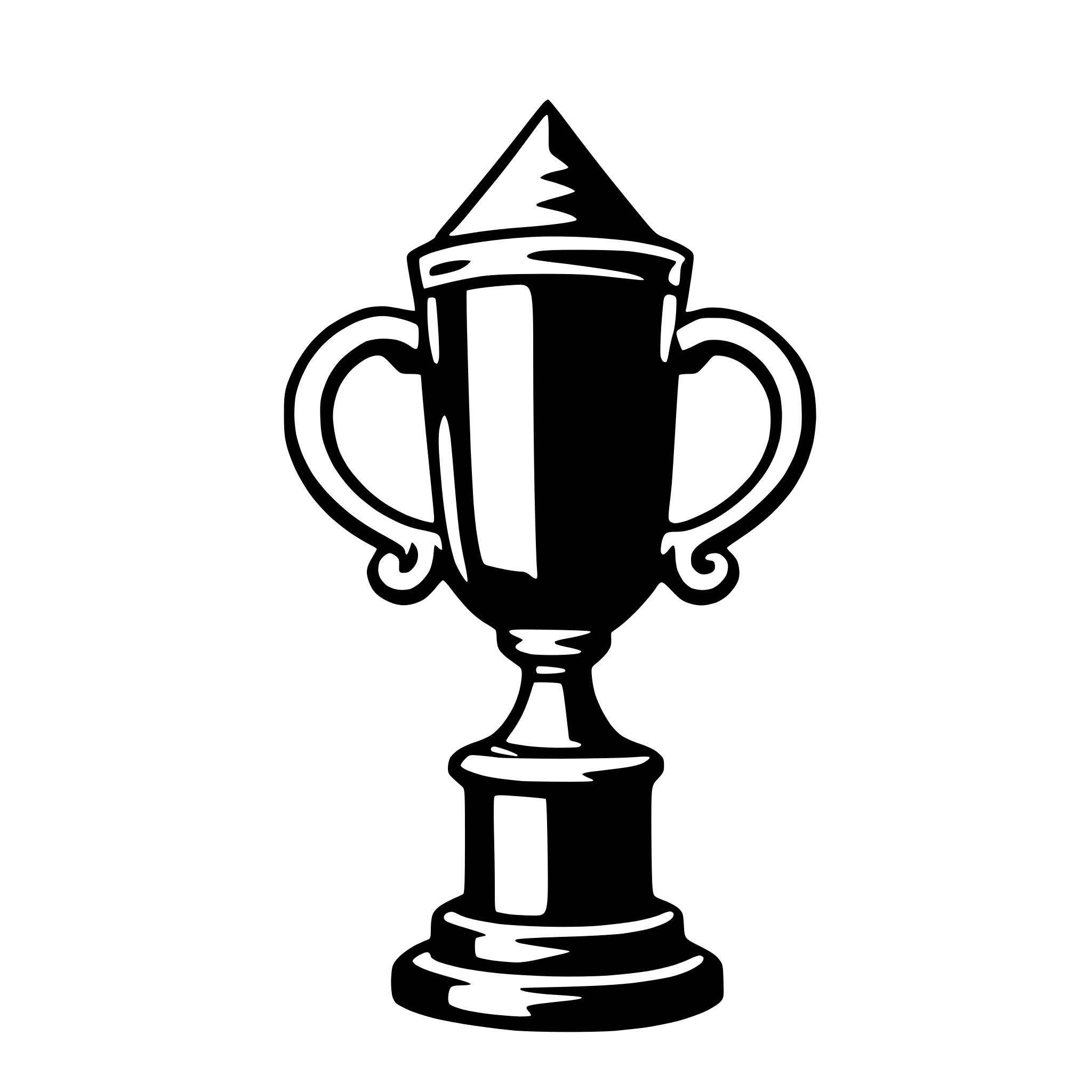 AI-generated SVG of 'trophy'