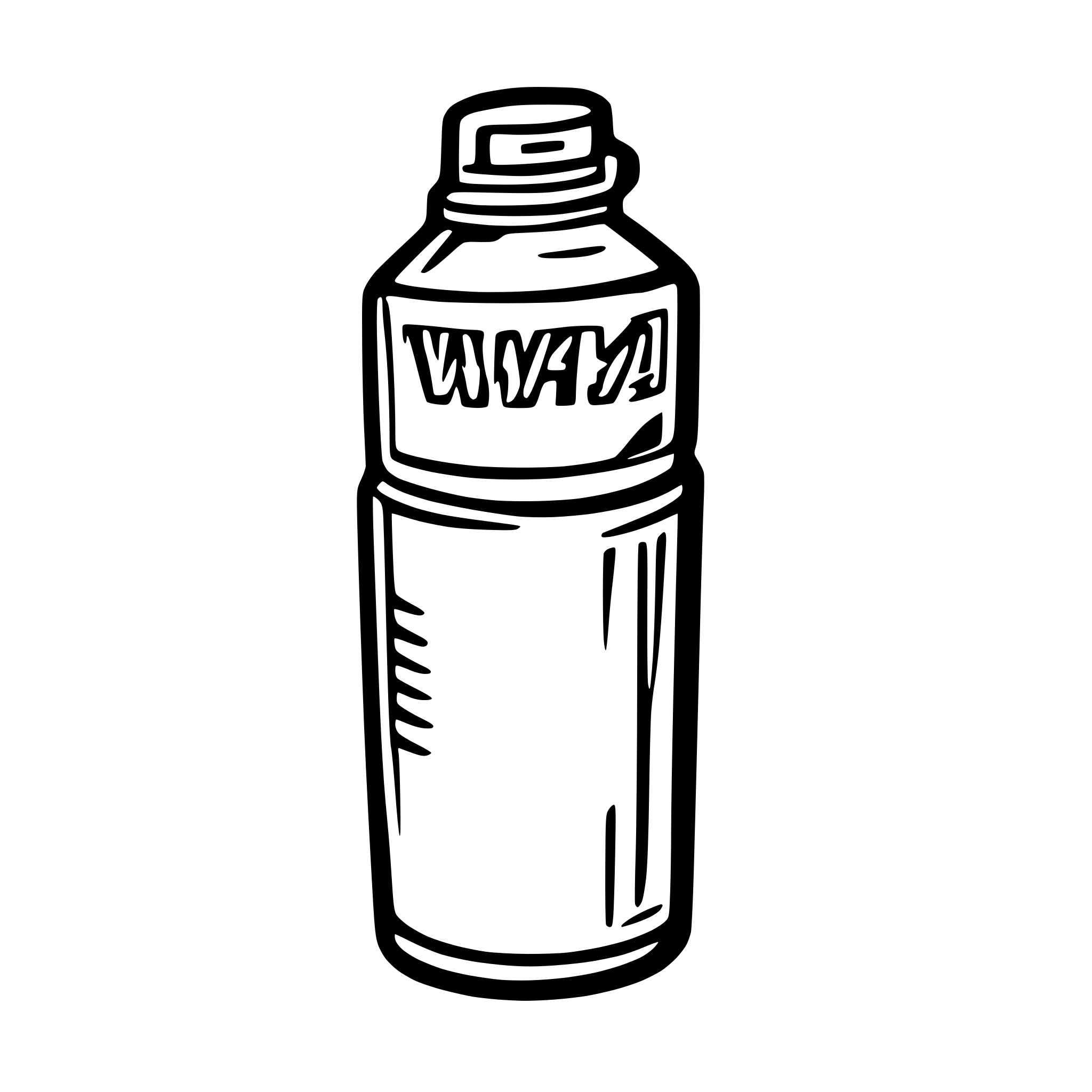 AI-generated SVG of a WD 40 oil