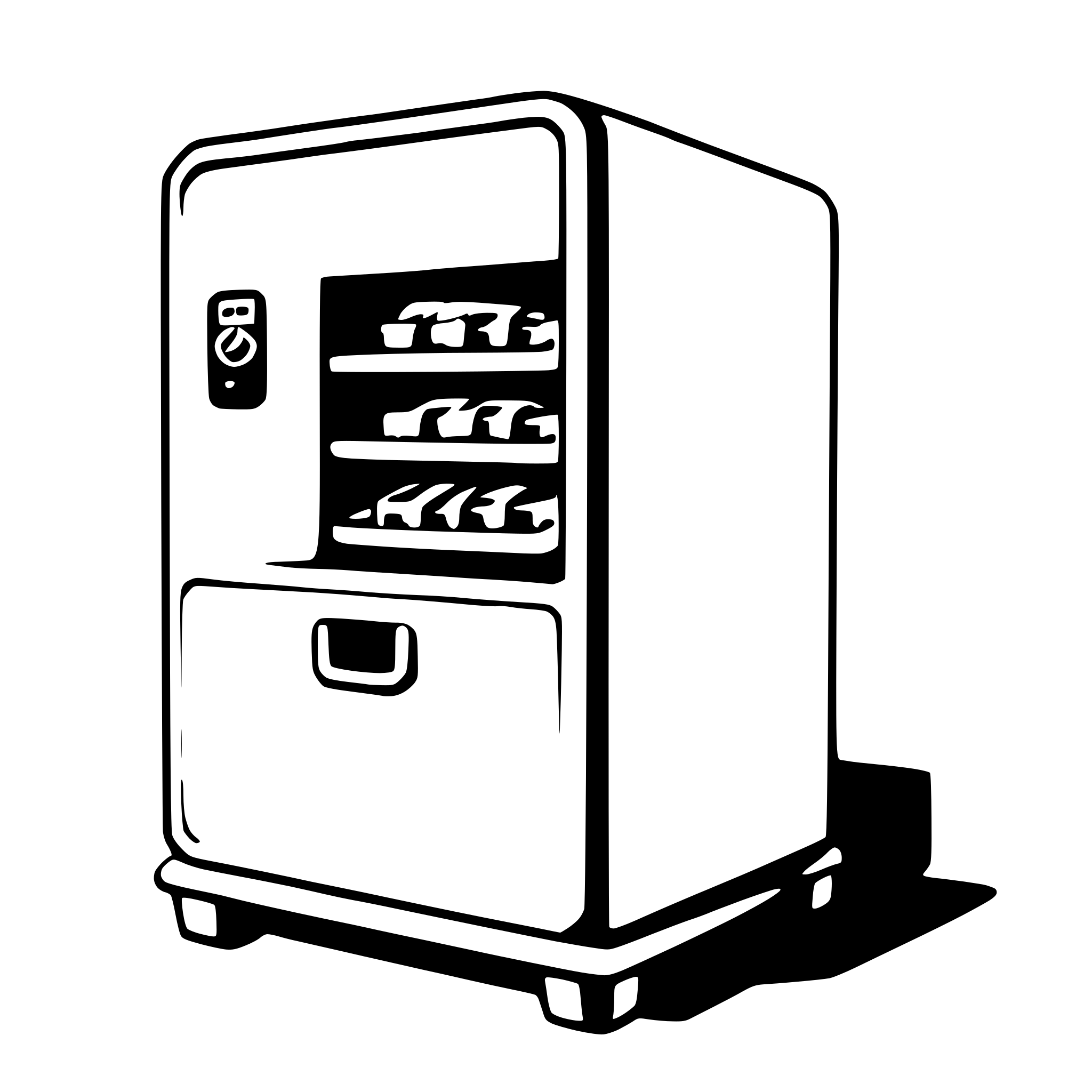 AI-generated SVG of a server