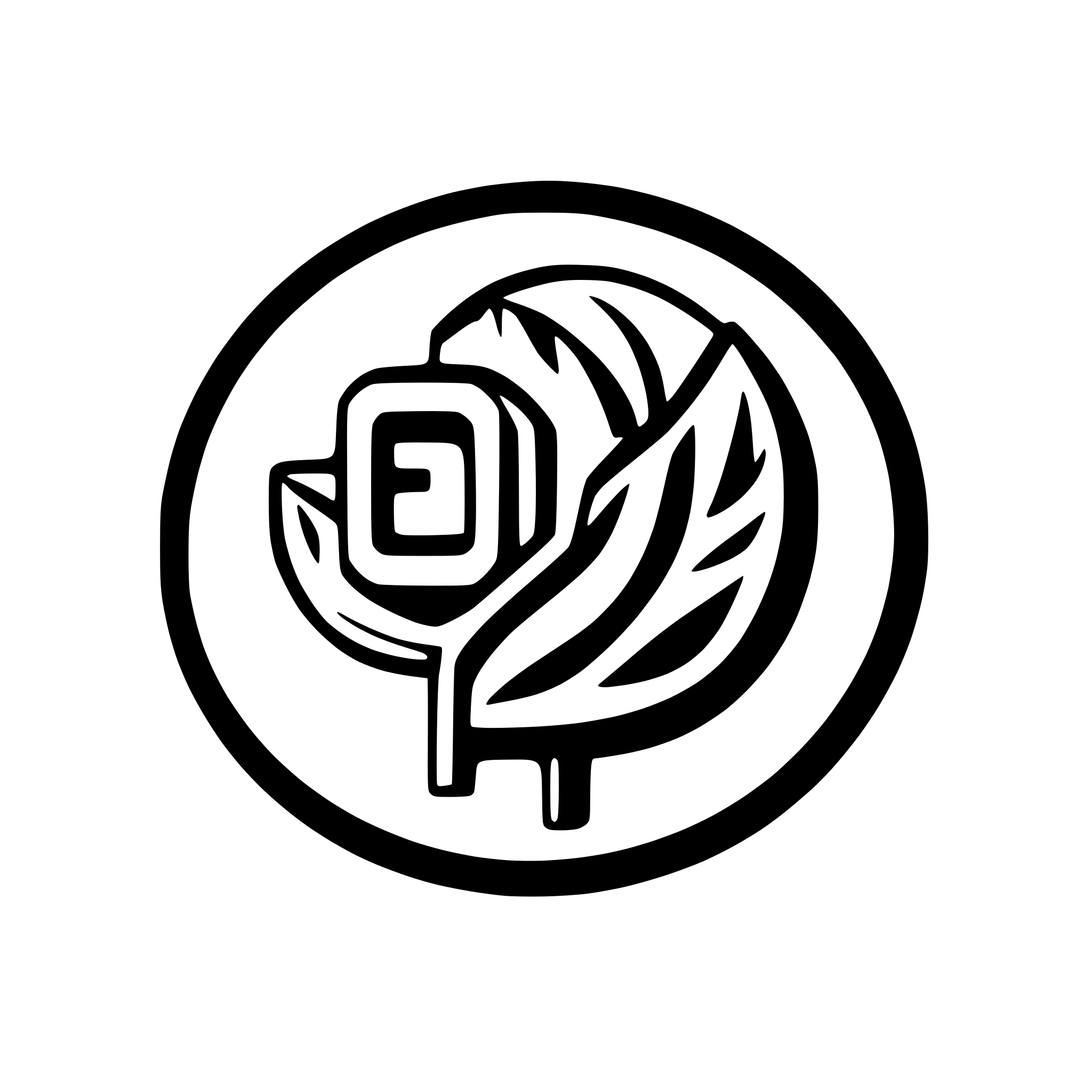 AI-generated SVG of a combine all cms logo into one
