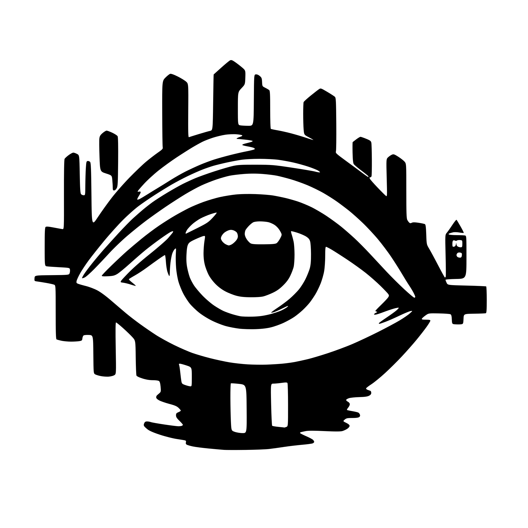 AI-generated SVG of 'Vision'