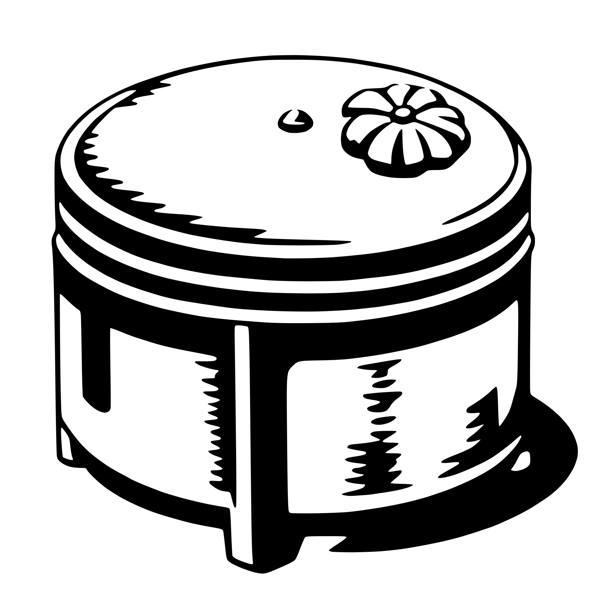AI-generated SVG of 'ottoman'