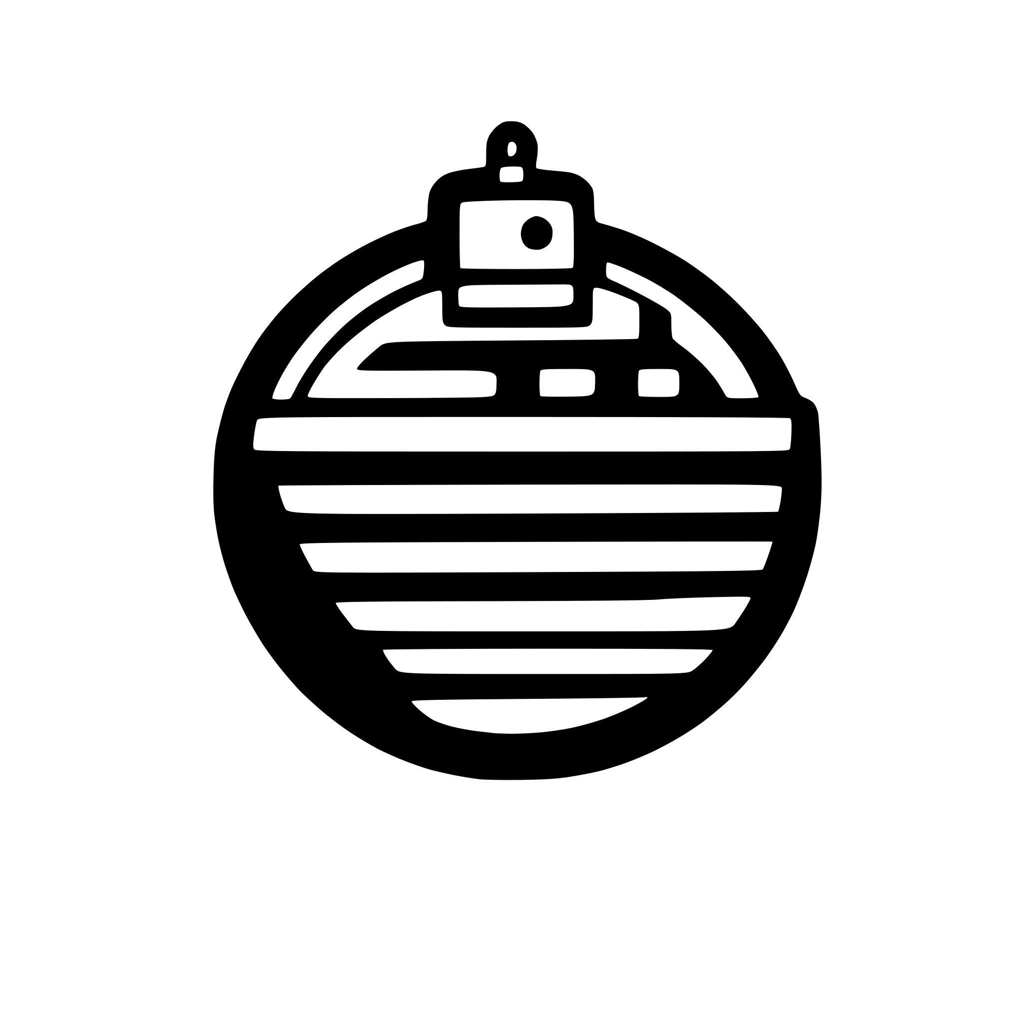 AI-generated SVG of 'naval stripes icon'