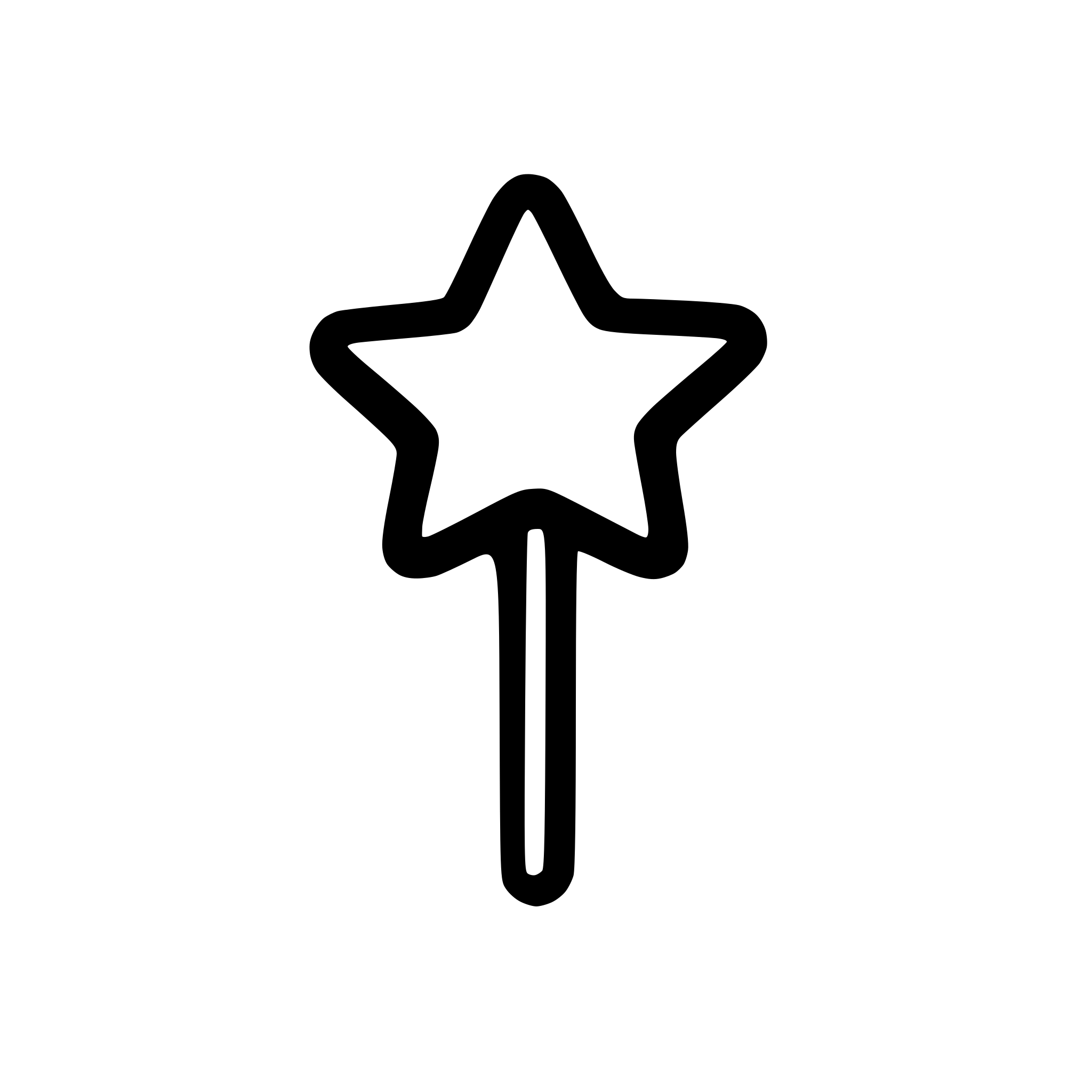 AI-generated SVG of a star