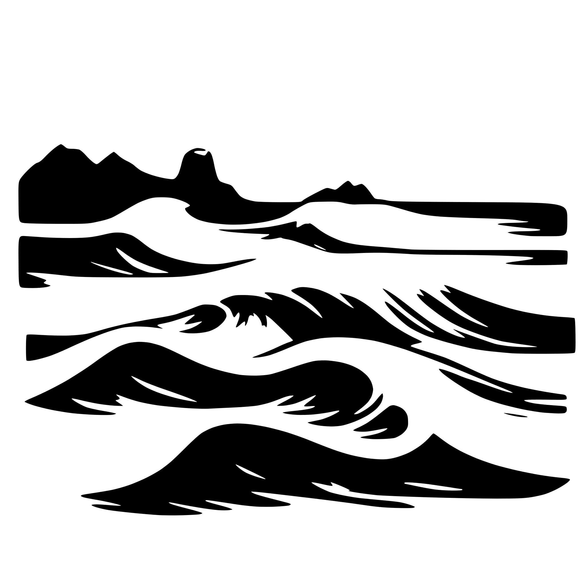AI-generated SVG of a wave