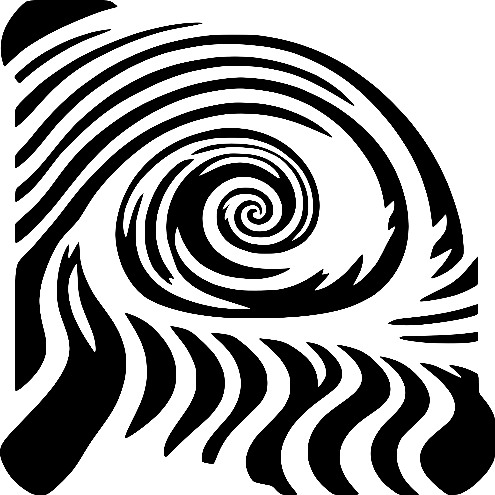 AI-generated SVG of a spiral wave