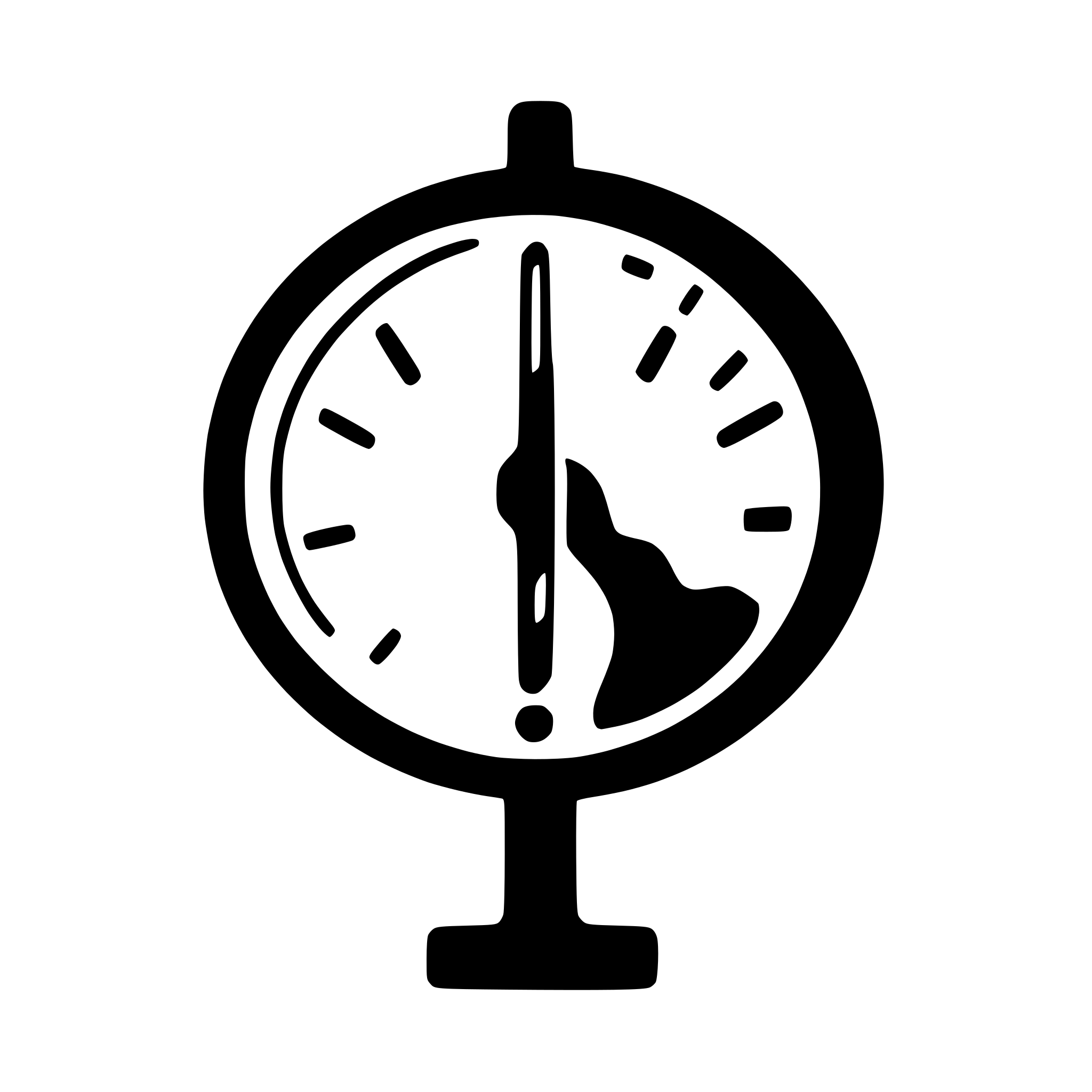AI-generated SVG of a simple colored mercury temperature indicator to use on a pipe