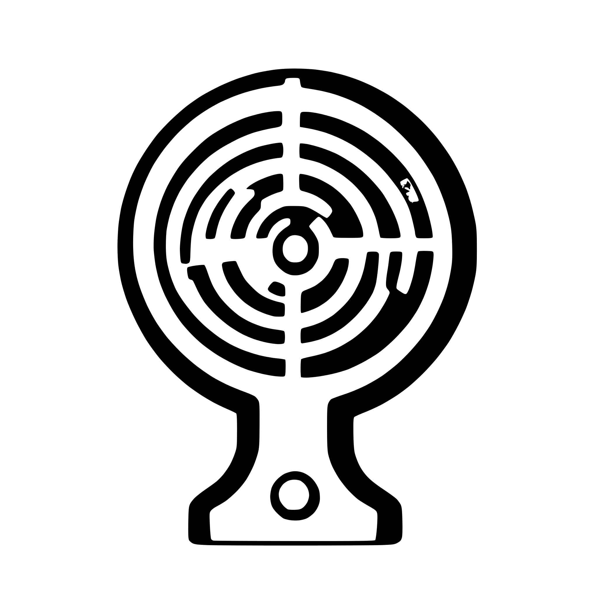 AI-generated SVG of a Minimalistic icon of a circular radar screen or abstract scanning waves, vector style. Colors: cool blue #2D62D1 and teal #22B8CF gradient for the radar, with a small orange #E67E22 highlight. Clean and modern design, evokes security monitoring and tech.