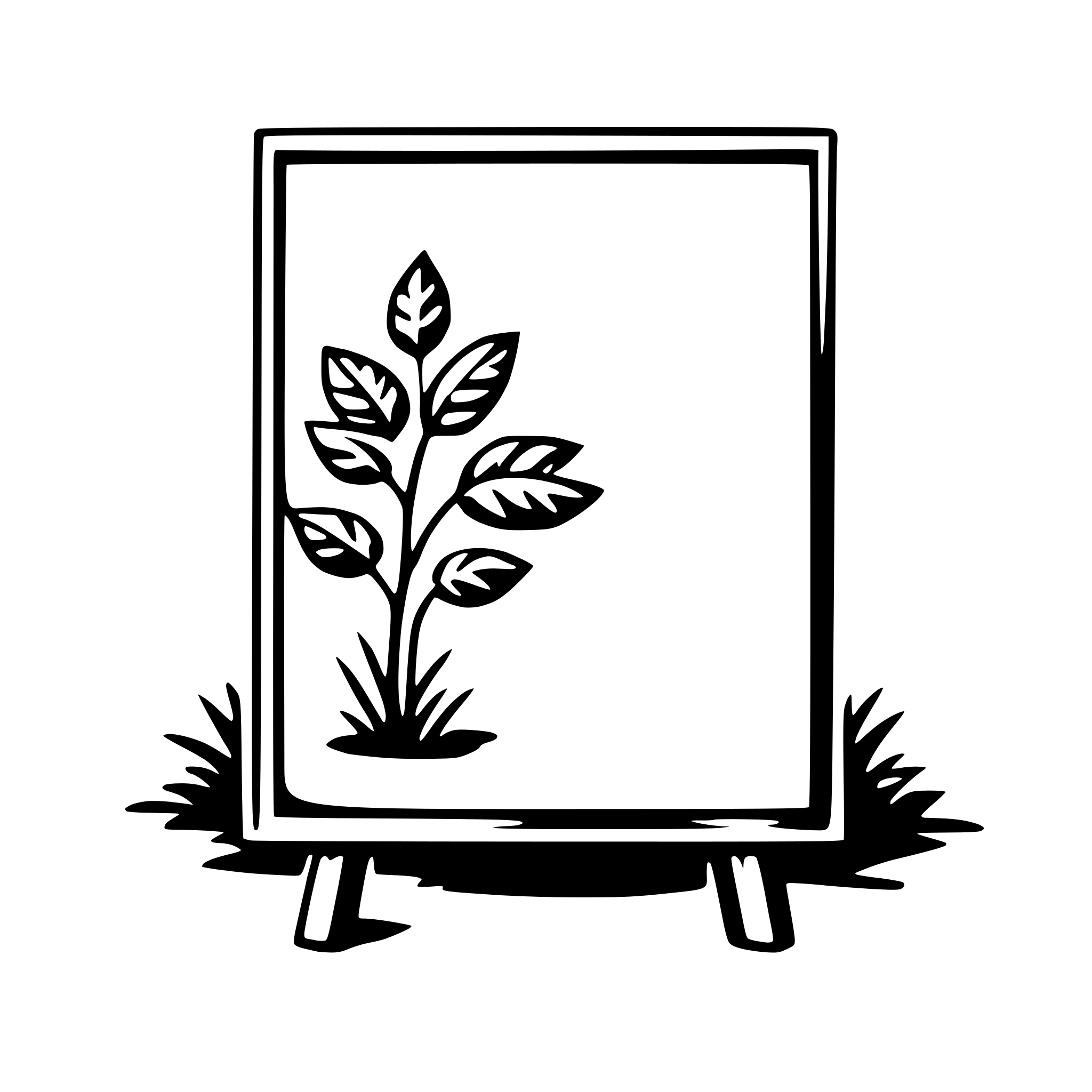 AI-generated SVG of 'picture frame'