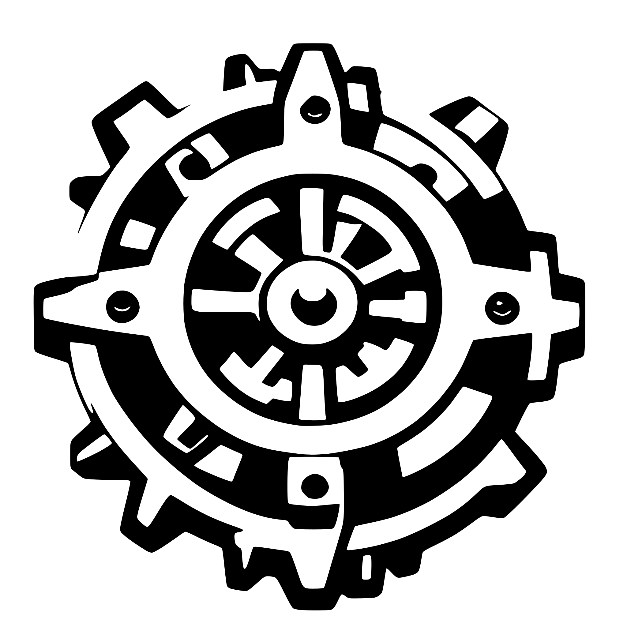 AI-generated SVG of 'cog macos style'