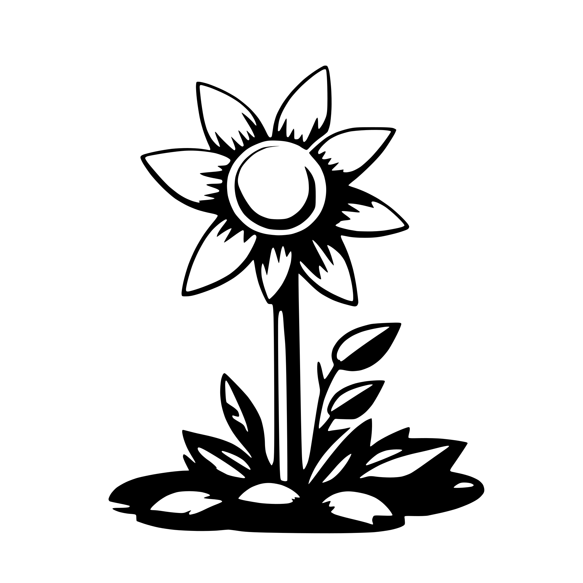 AI-generated SVG of 'yellow start'
