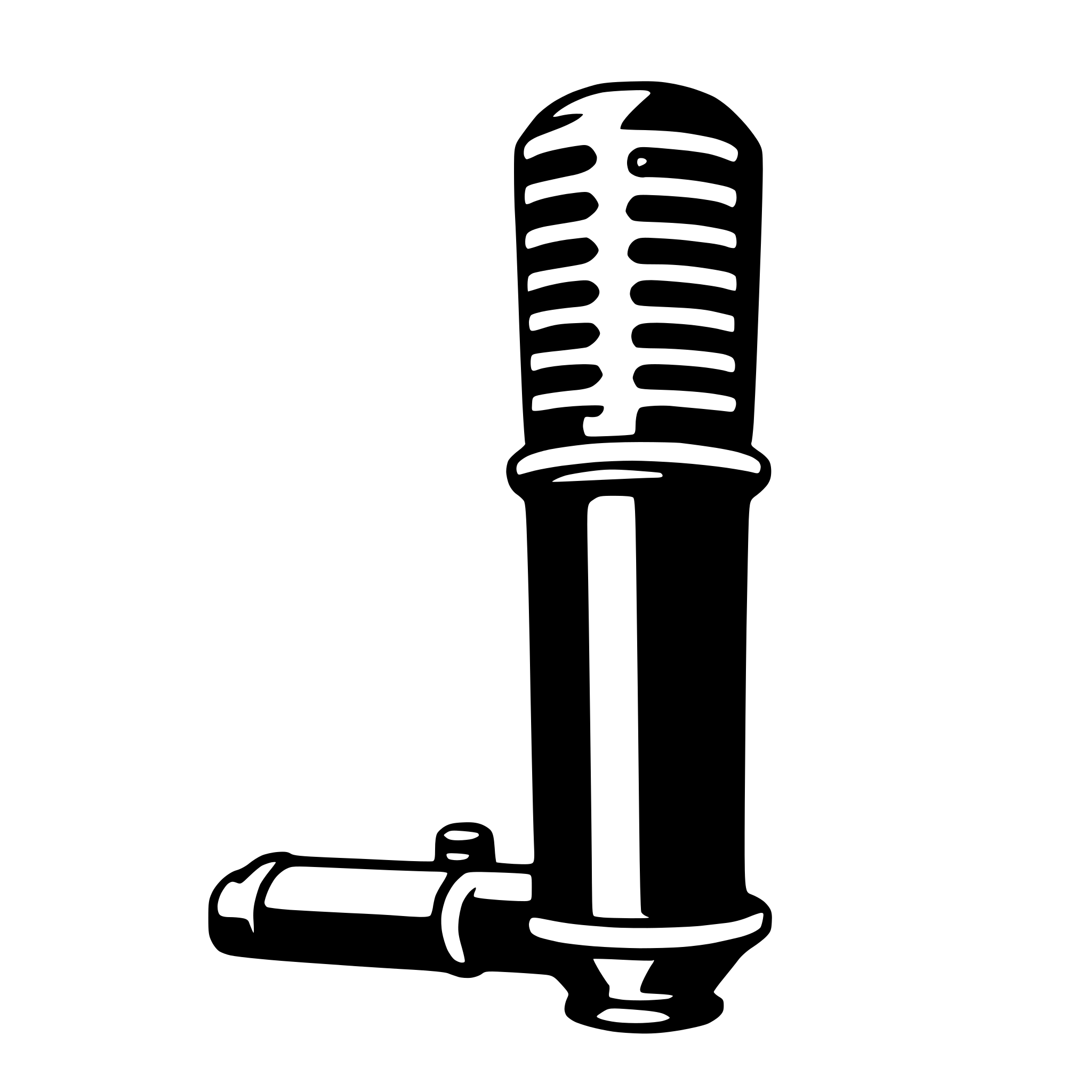 AI-generated SVG of a recorder