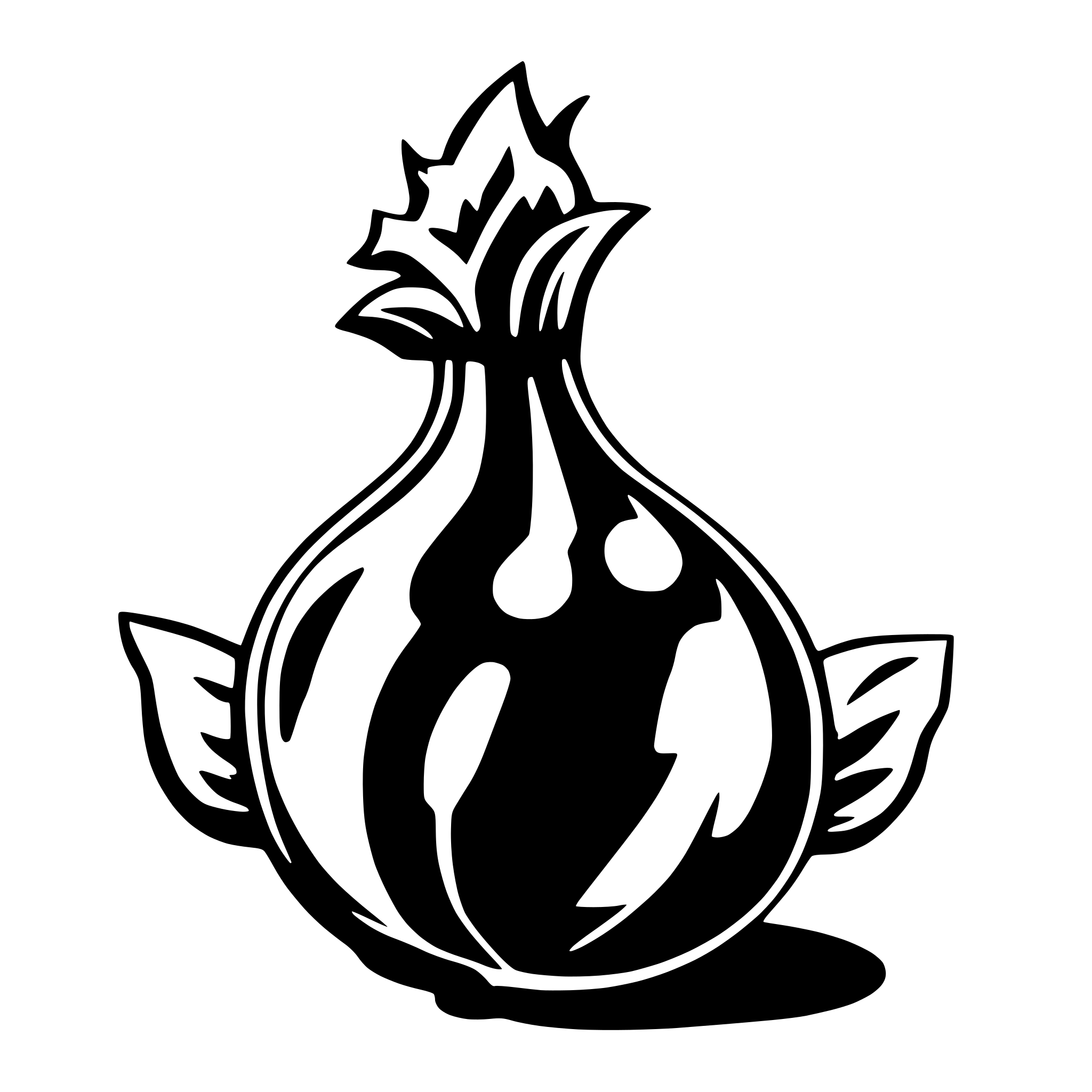 AI-generated SVG of a onion talking on a cell phone