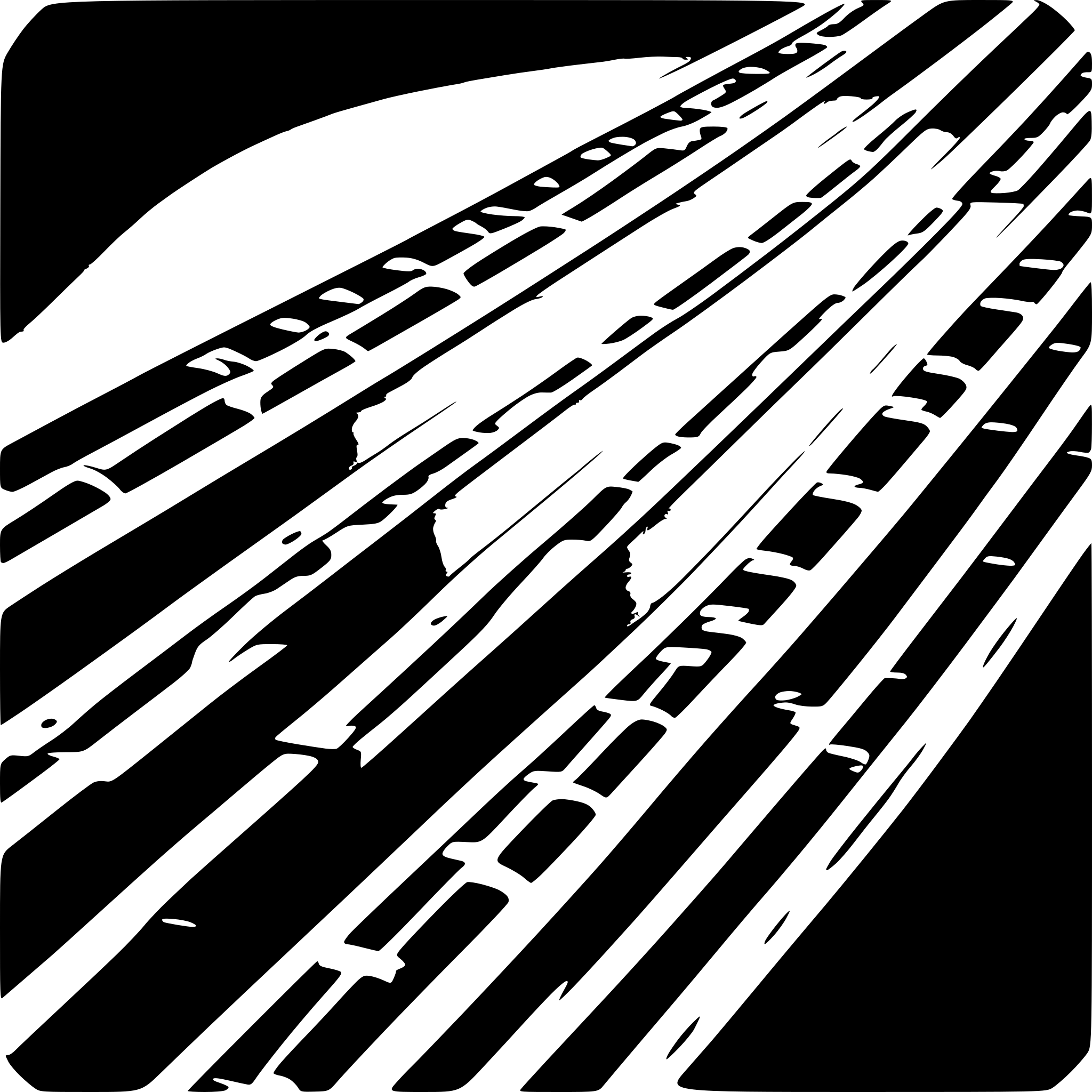 AI-generated SVG of a pcb tracks