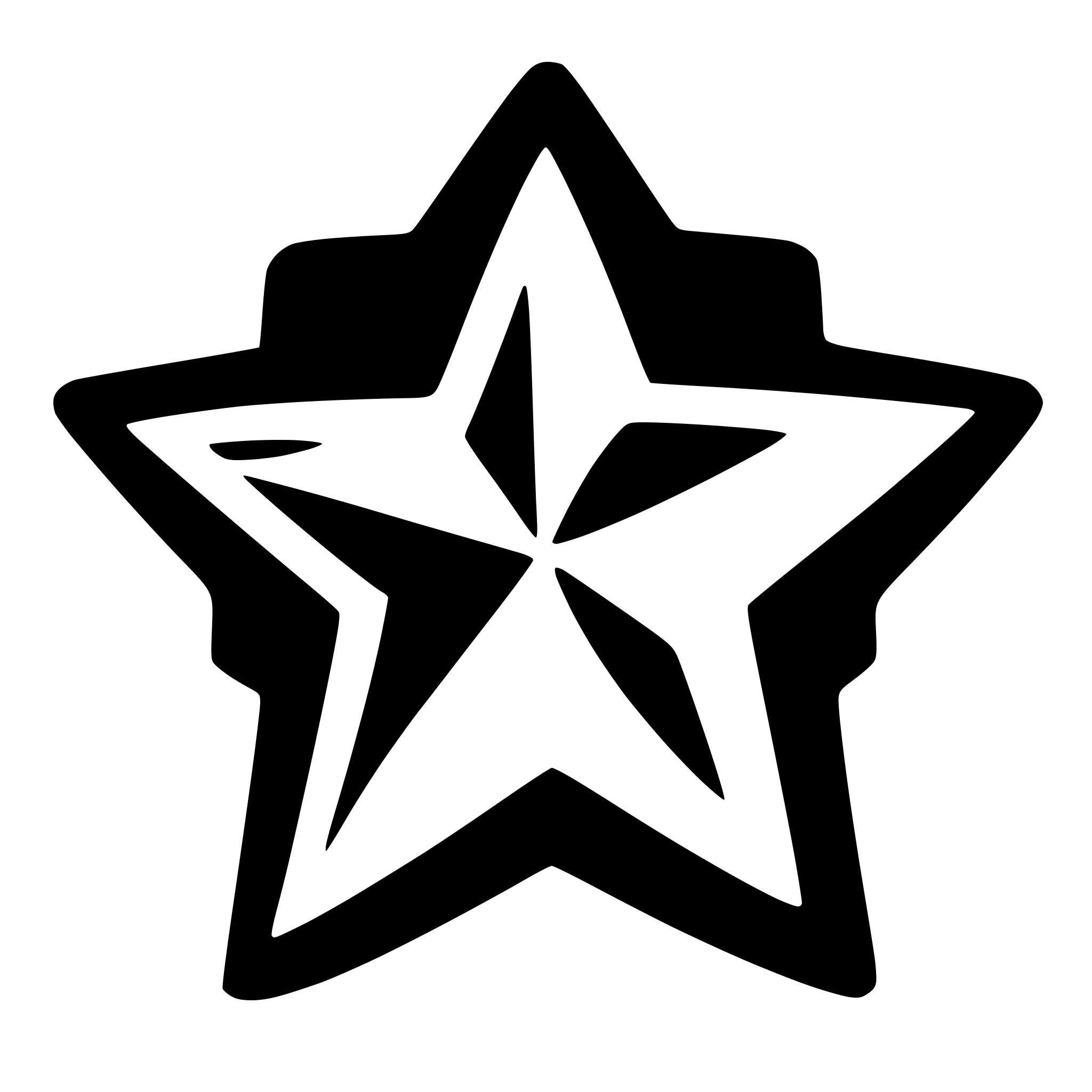 AI-generated SVG of a star
