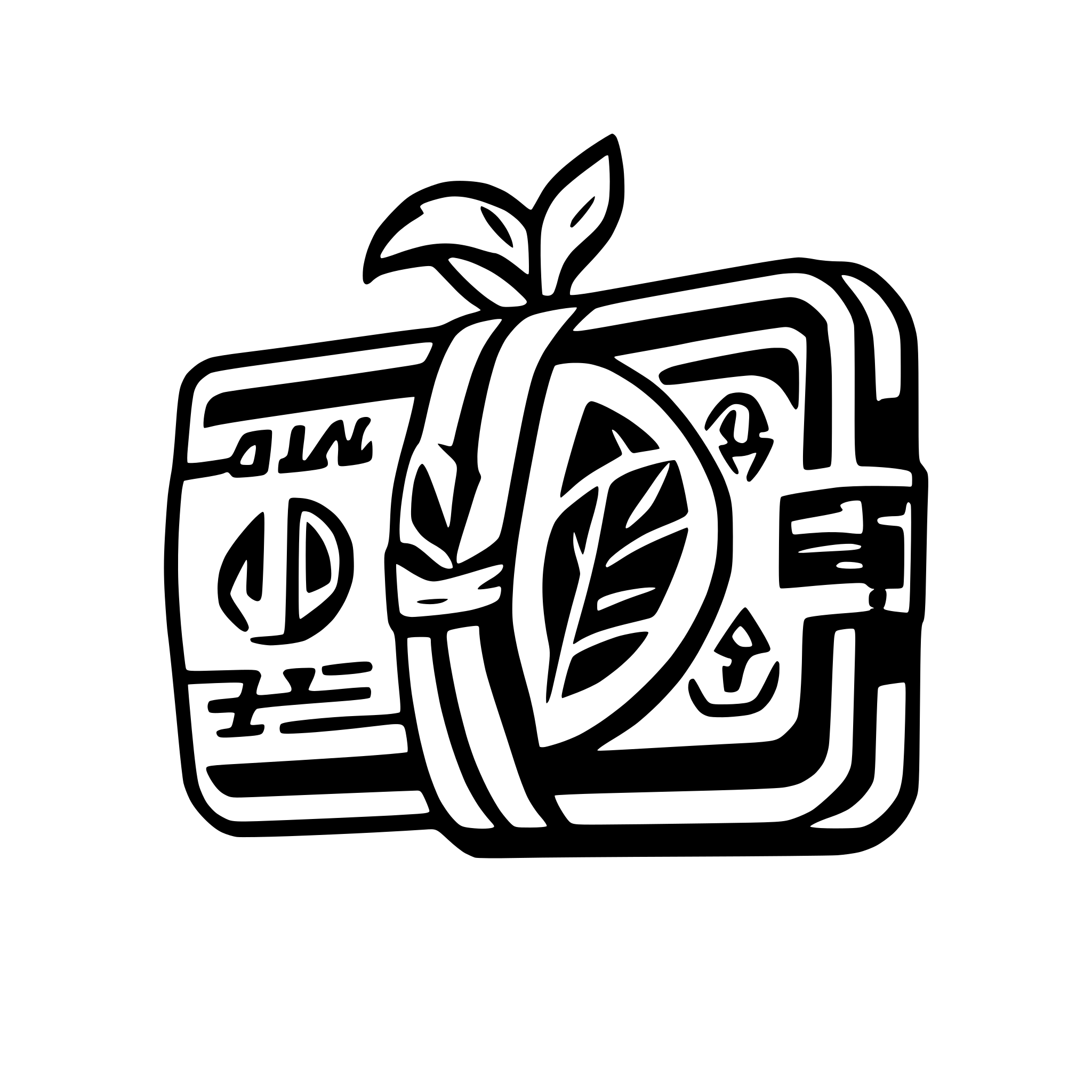 AI-generated SVG of 'Money tied by a band'