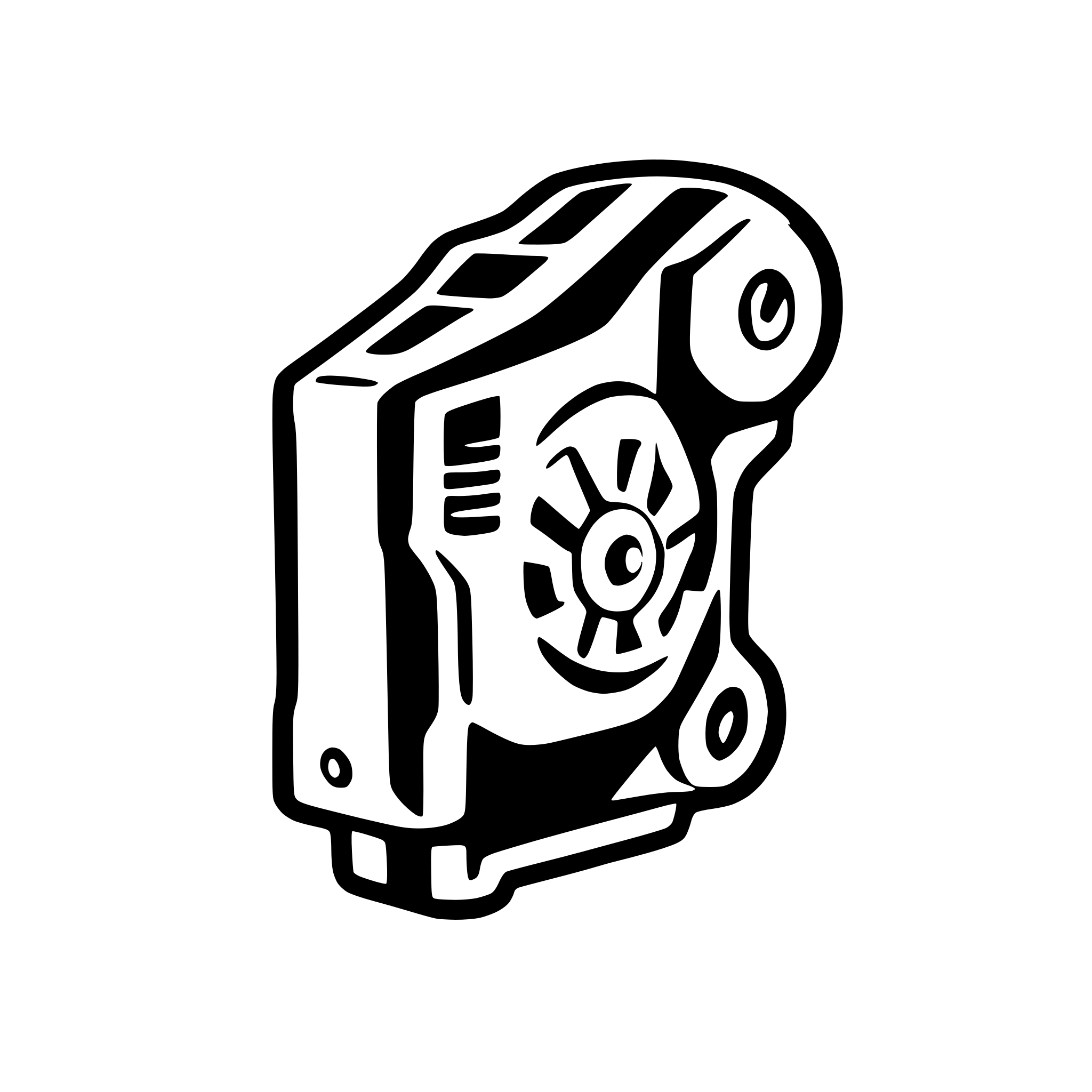 AI-generated SVG of a consept of gasoline motor engine