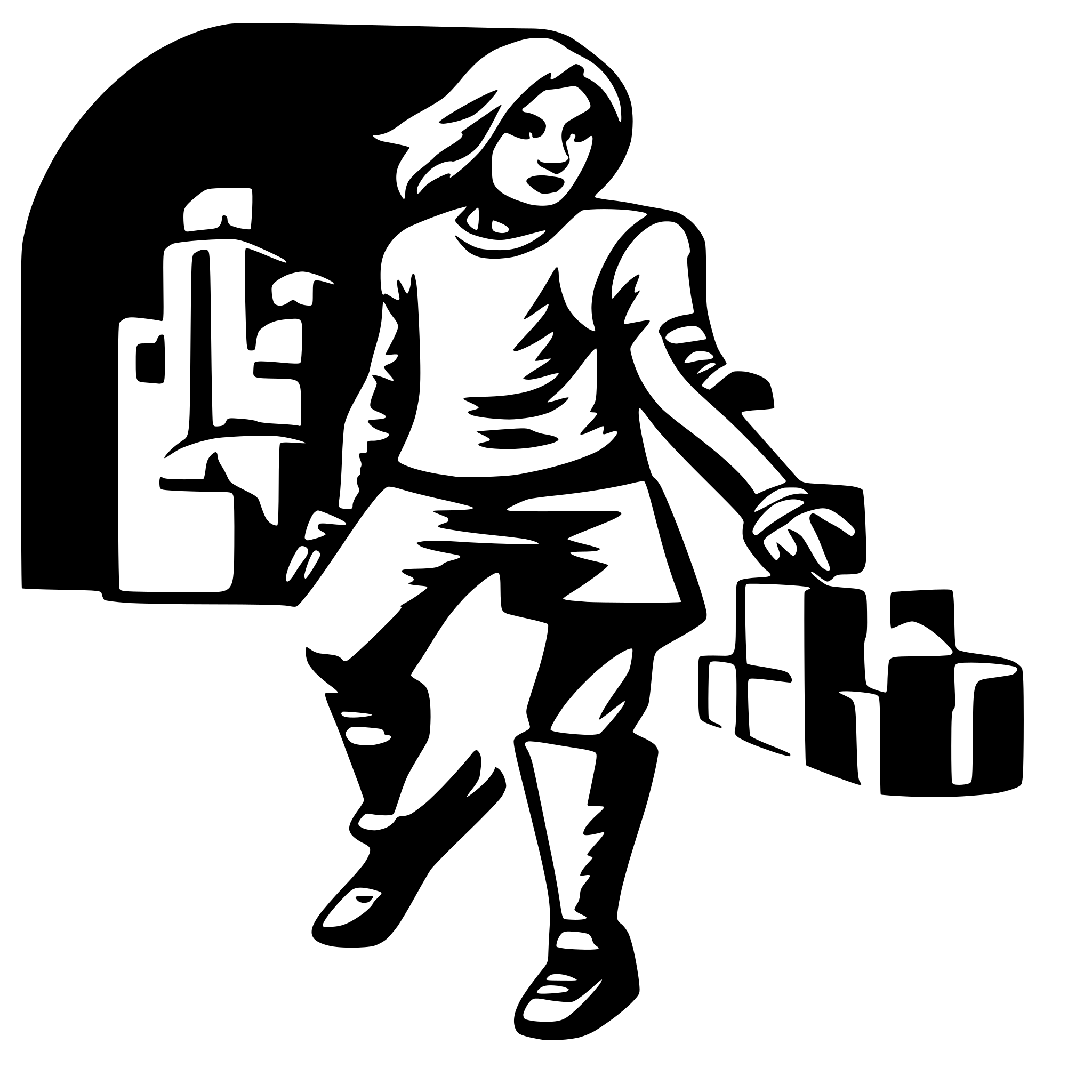 AI-generated SVG of 'agile'