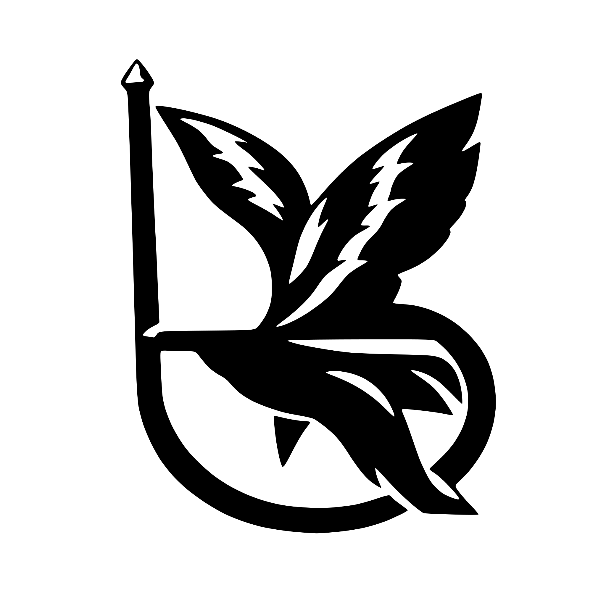 AI-generated SVG of a Nbc logo