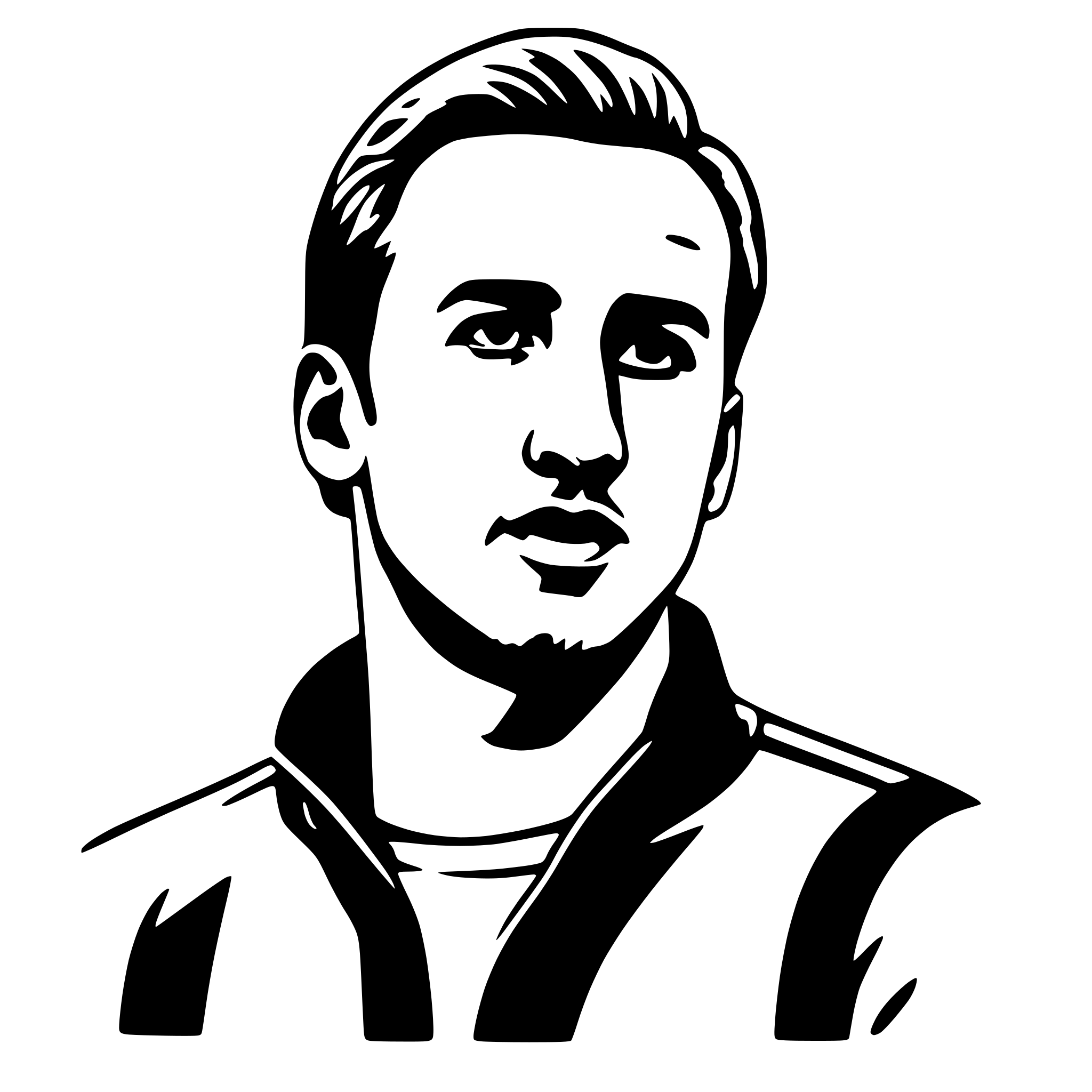 AI-generated SVG of 'harry kane'