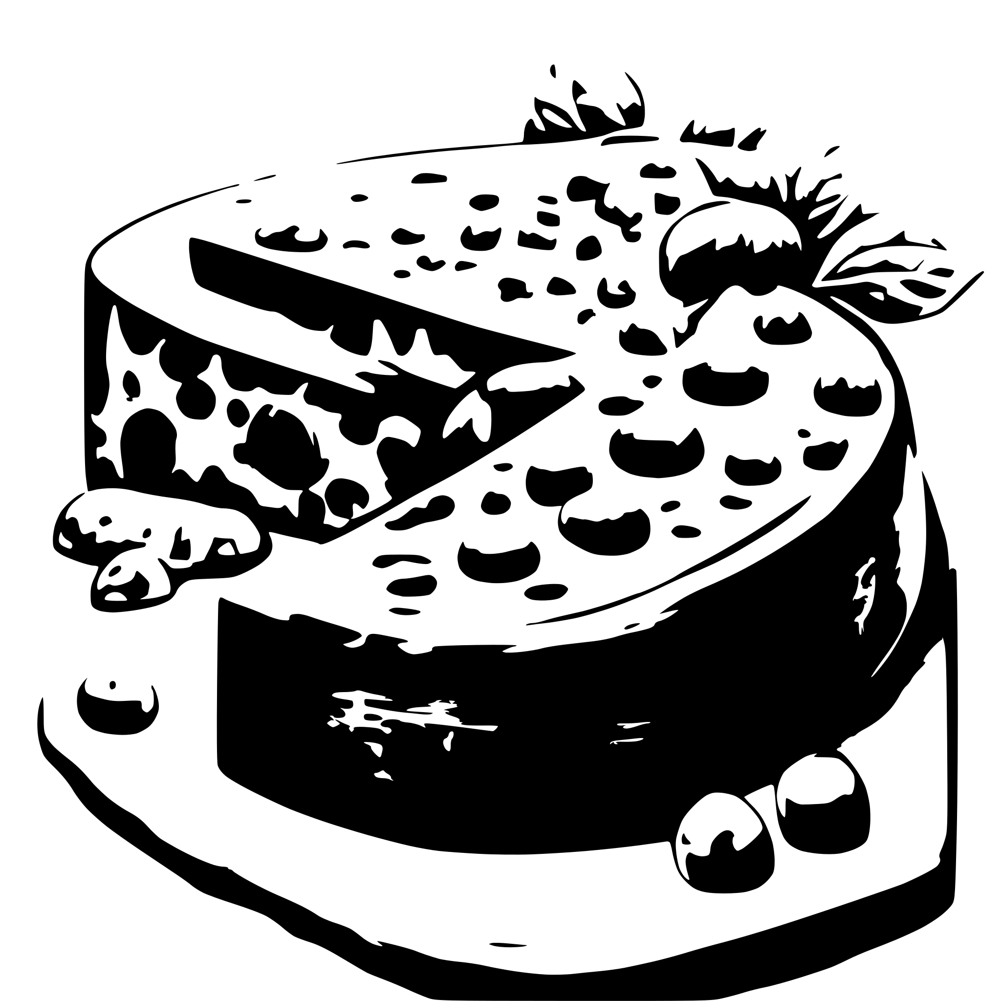 AI-generated SVG of a cheese